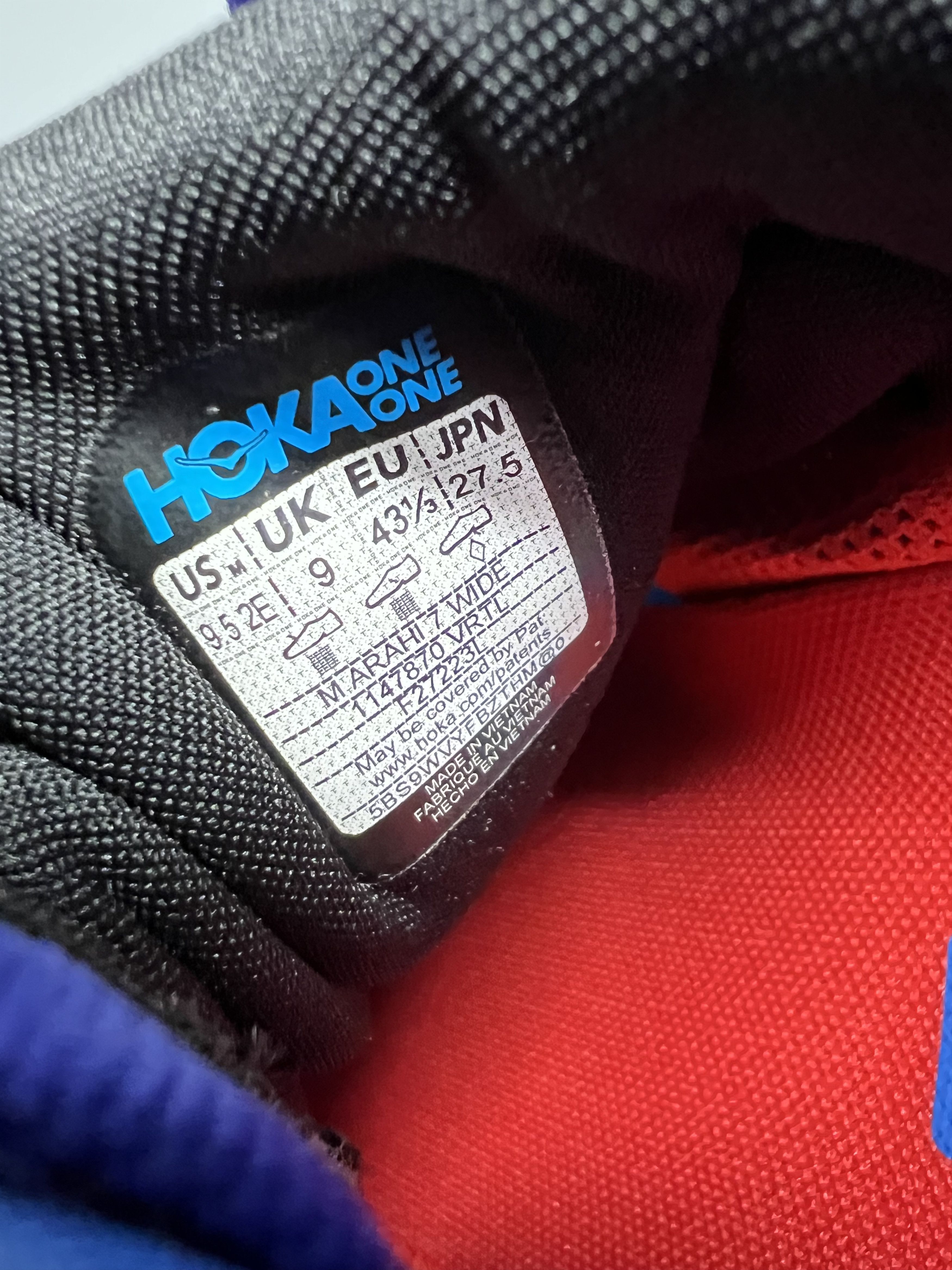 Hoka 9.5 EE Hoka One One Arahi 7 Wide Running Shoes Walking Gym Size US 9.5 / EU 42-43 - 11 Thumbnail