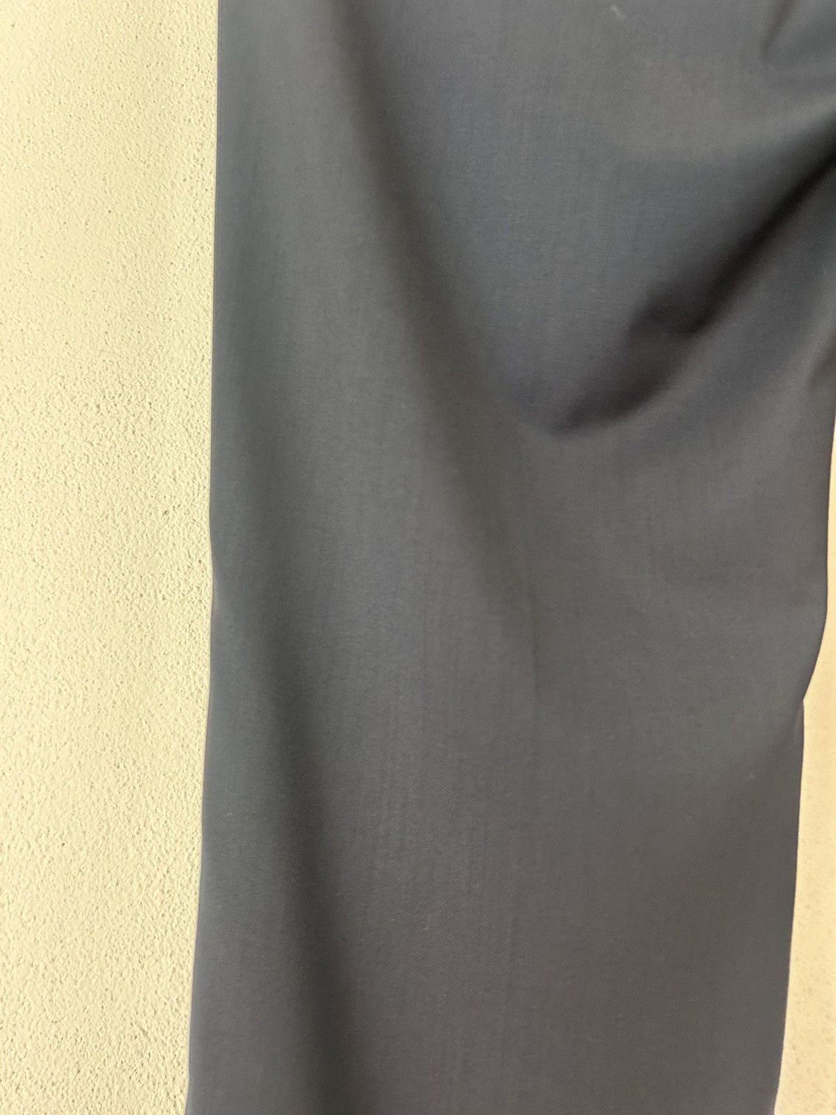 Prada Virgin Wool Navy Slim Fit Dress Pants Size US 31 - 11 Thumbnail