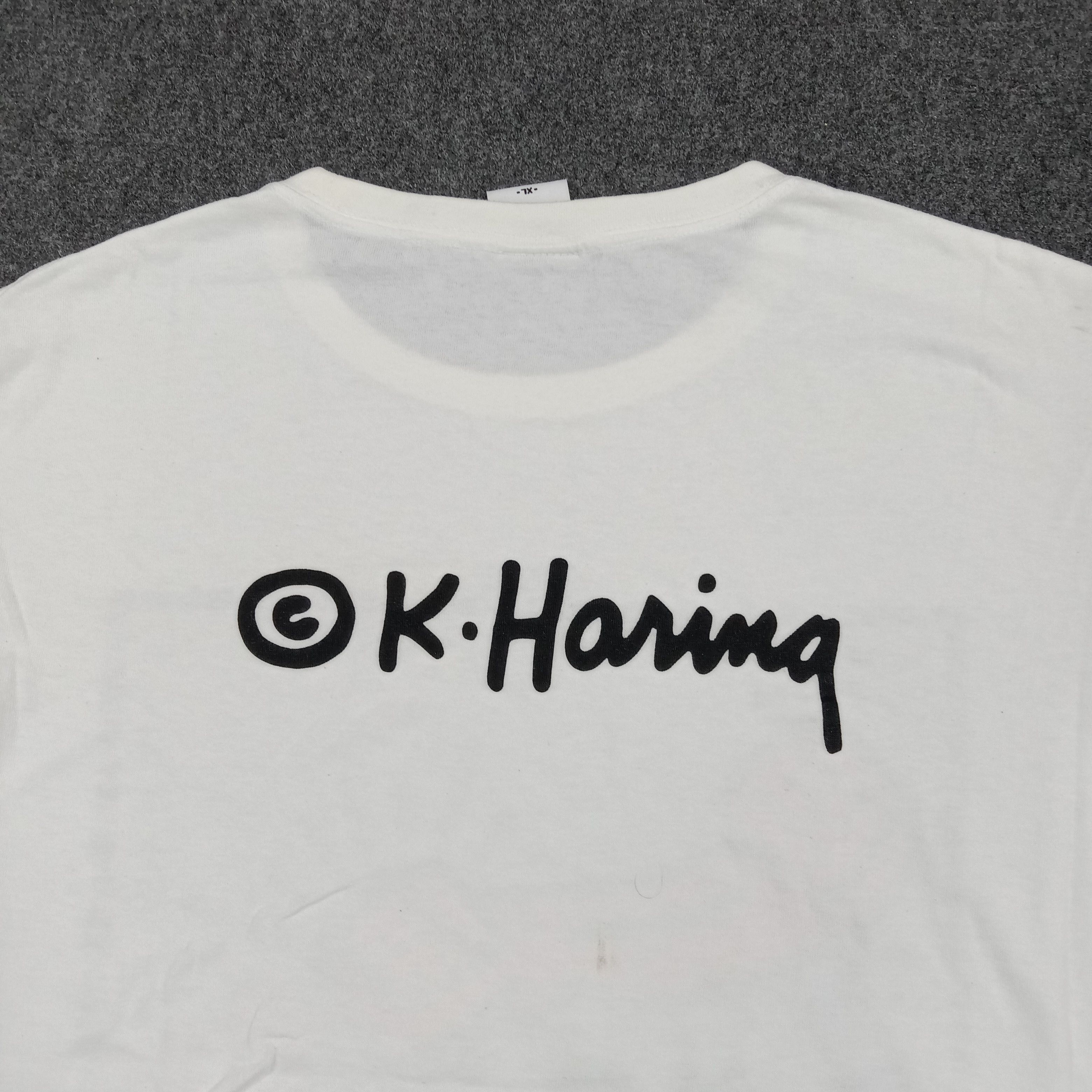 Keith Haring Keith Haring Doodle Art Streetwear Tshirt C294N78 Size US XL / EU 56 / 4 - 5 Thumbnail