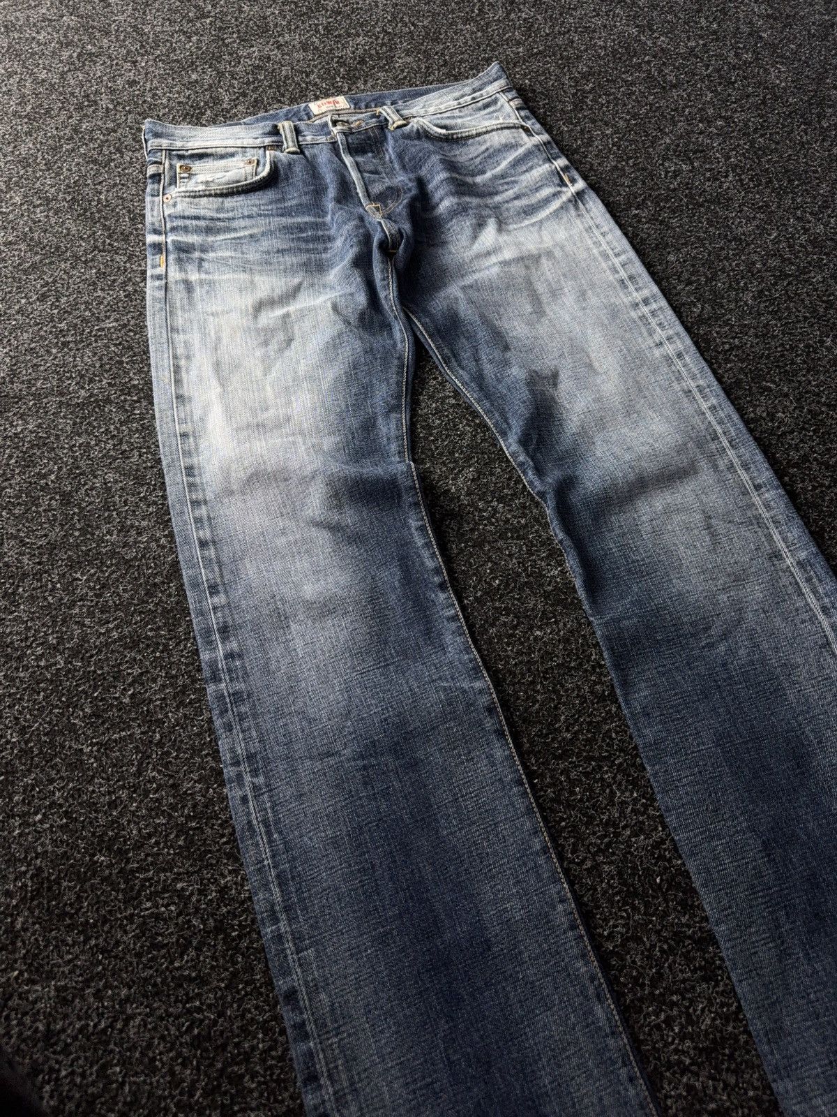 Edwin Vintage 90s Edwin ED-71 Japanese Selvedge Retro Denim Jeans Size US 31 - 4 Thumbnail