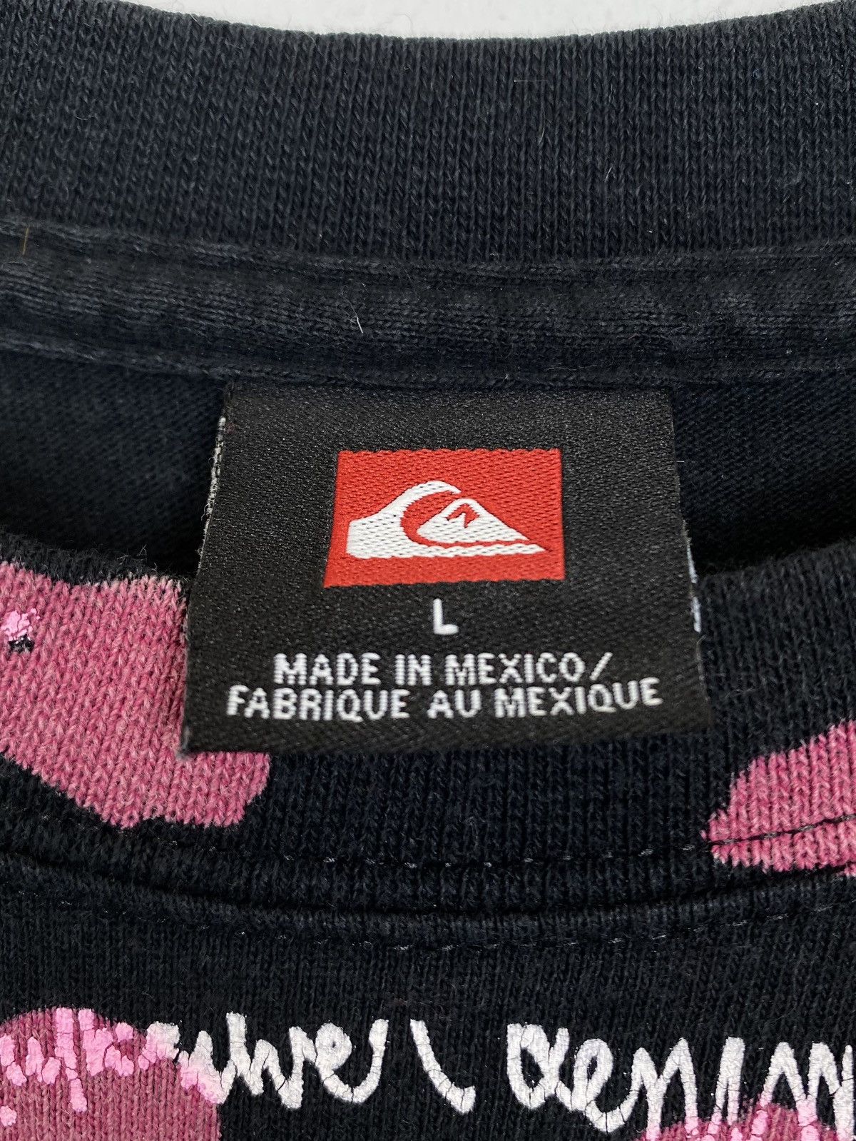 Quiksilver Vintage Y2K Quiksilver Mulit-Logo Faded Tee Men Size L Black Size US L / EU 52-54 / 3 - 4 Thumbnail