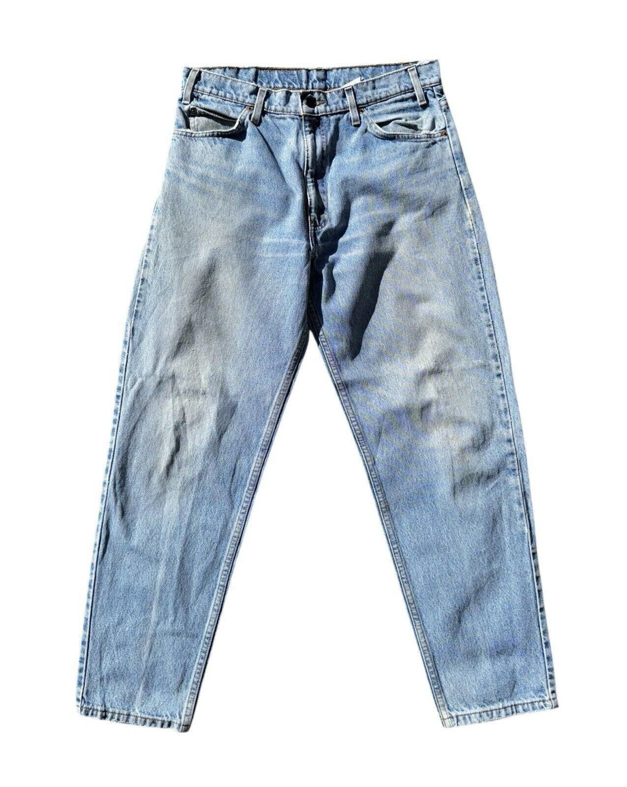Levi's Vintage Levis 550 Light Wash 1995 Jeans 40550-0213 34x30 Size US 34 / EU 50 - 1 Thumbnail