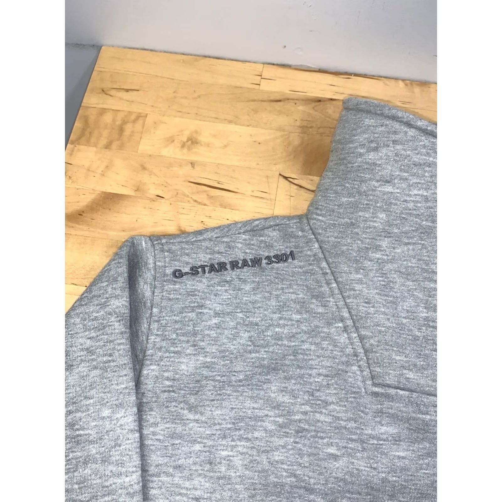 Vintage G Star Raw 3301 Mock Neck Sweatshirt Men XL Gray Pullover Size US XL / EU 56 / 4 - 4 Thumbnail