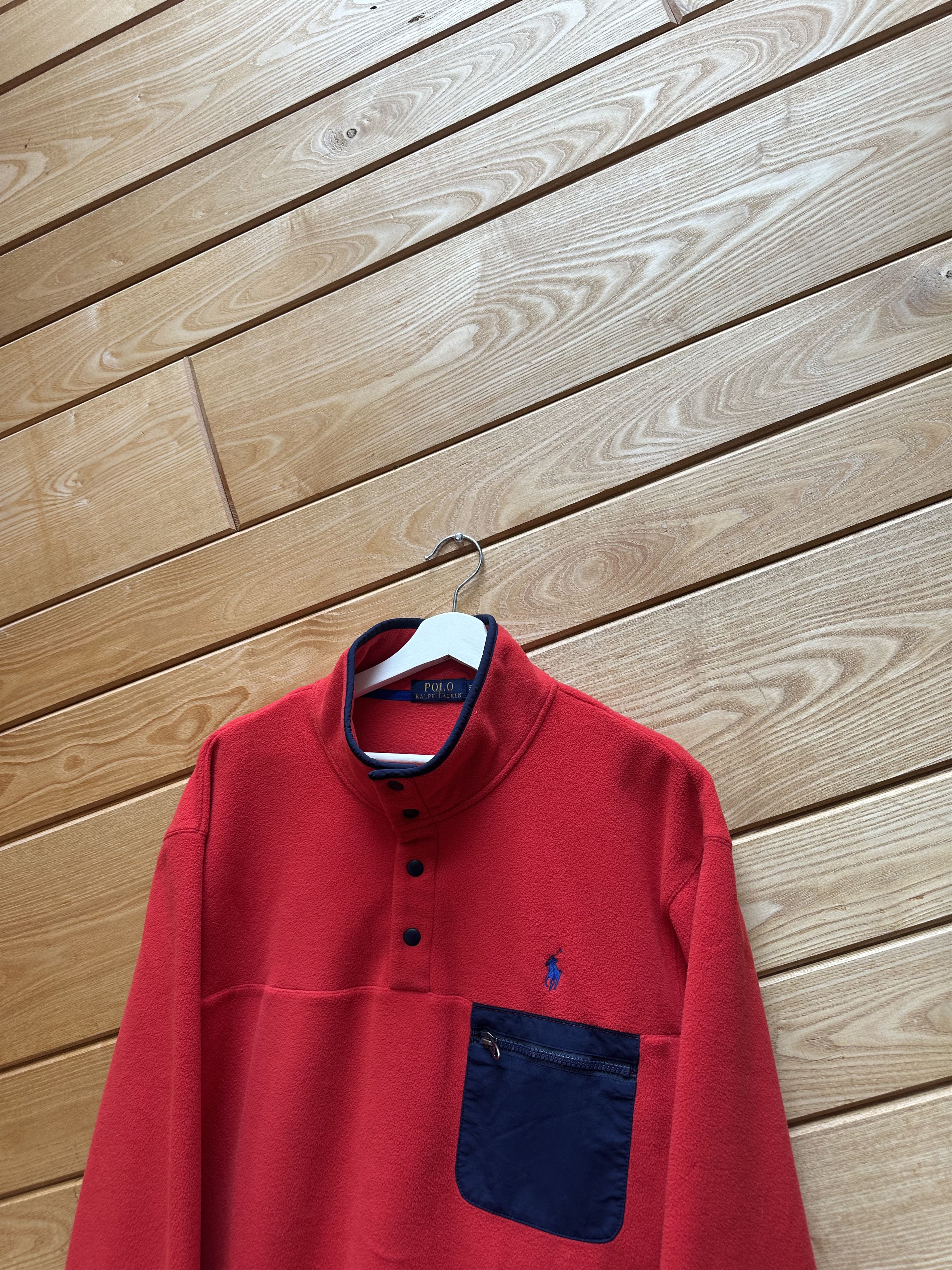 Polo Ralph Lauren Men’s Casual 1/3 Zip Sweater Fleece Polo Ralph Lauren Size US XL / EU 56 / 4 - 3 Thumbnail
