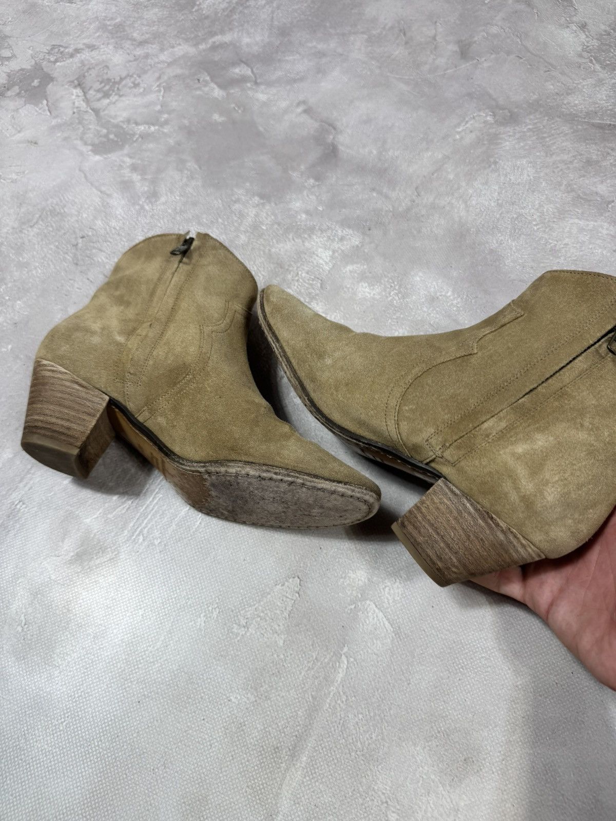 Isabel Marant Vintage Isabel Marant Suede Heels Boot Size US 8.5 / IT 38.5 - 12 Thumbnail