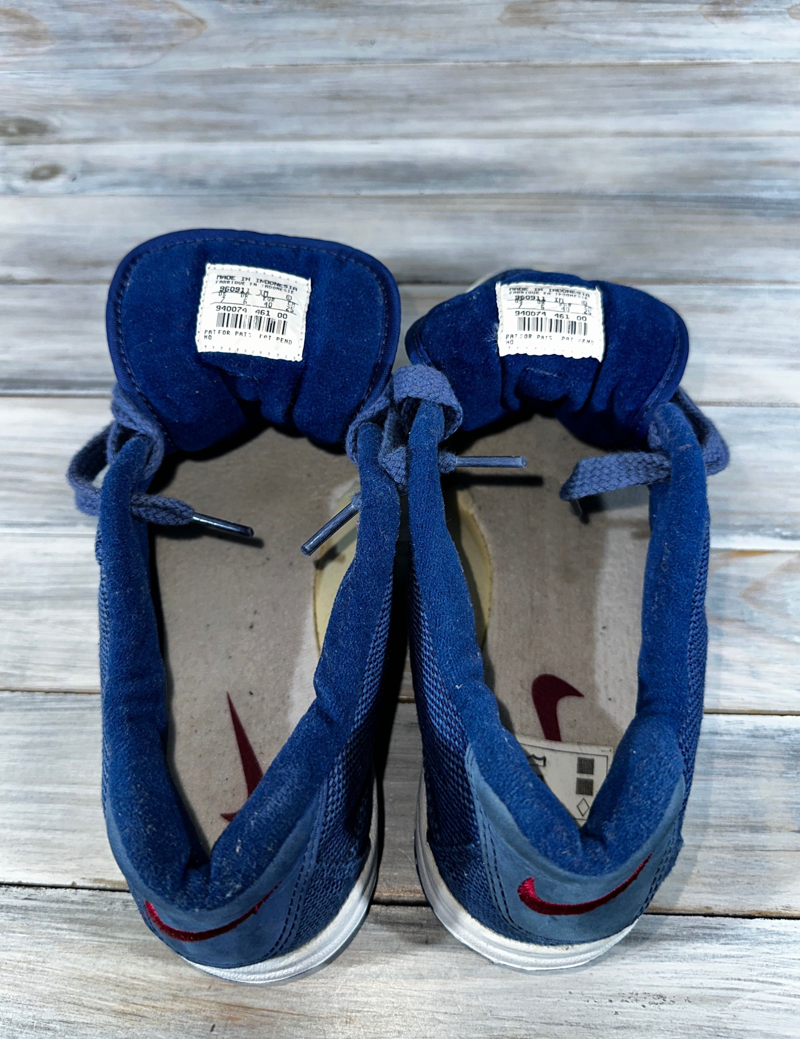 Nike Vintage Nike GTS Canvas Unisex Sneakers Navy Very Rare Retro Size US 7 / EU 40 - 13 Thumbnail