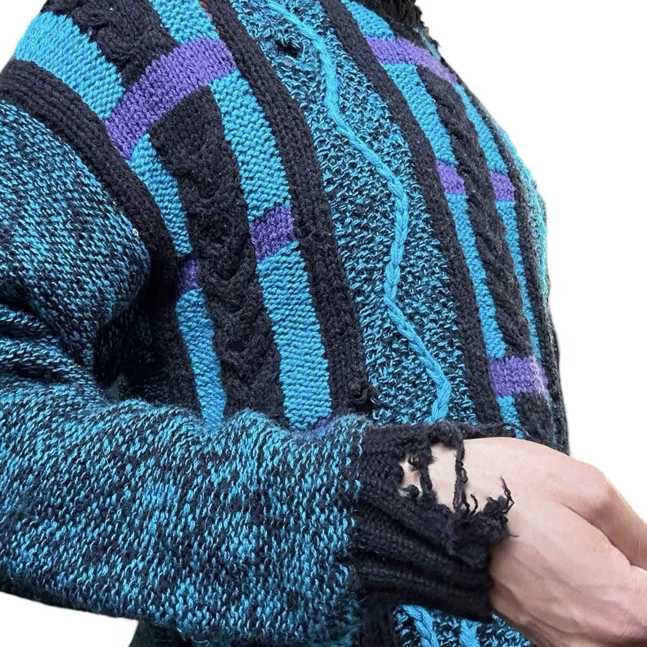 Other Vintage Cattivo Coogie Style Black Grunge Sweater - Medium Size US M / EU 48-50 / 2 - 5 Thumbnail