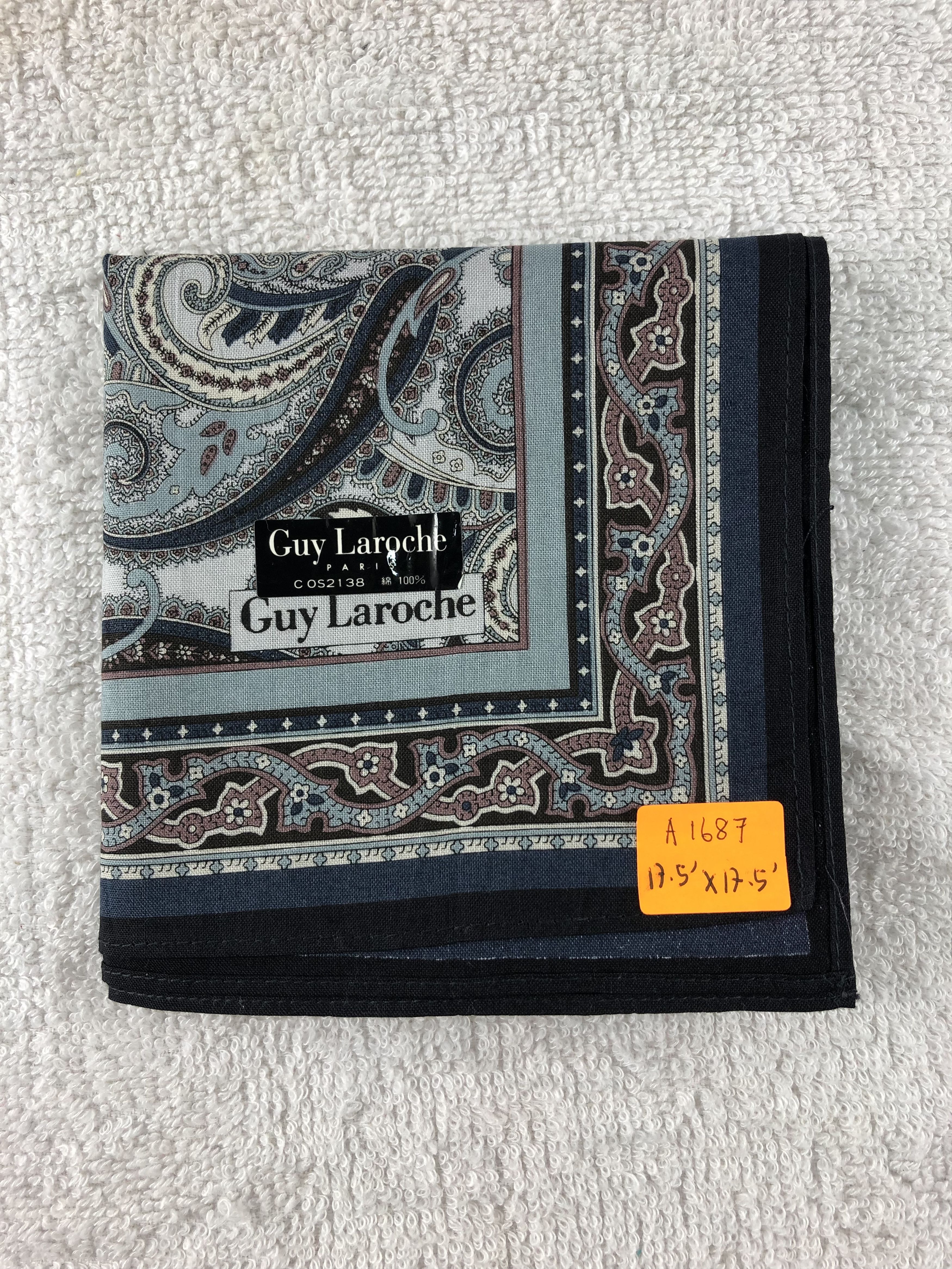 Guy Laroche Guy Laroche Paislee Handkerchief / Bandana / Neckerchief Size ONE SIZE - 6 Thumbnail