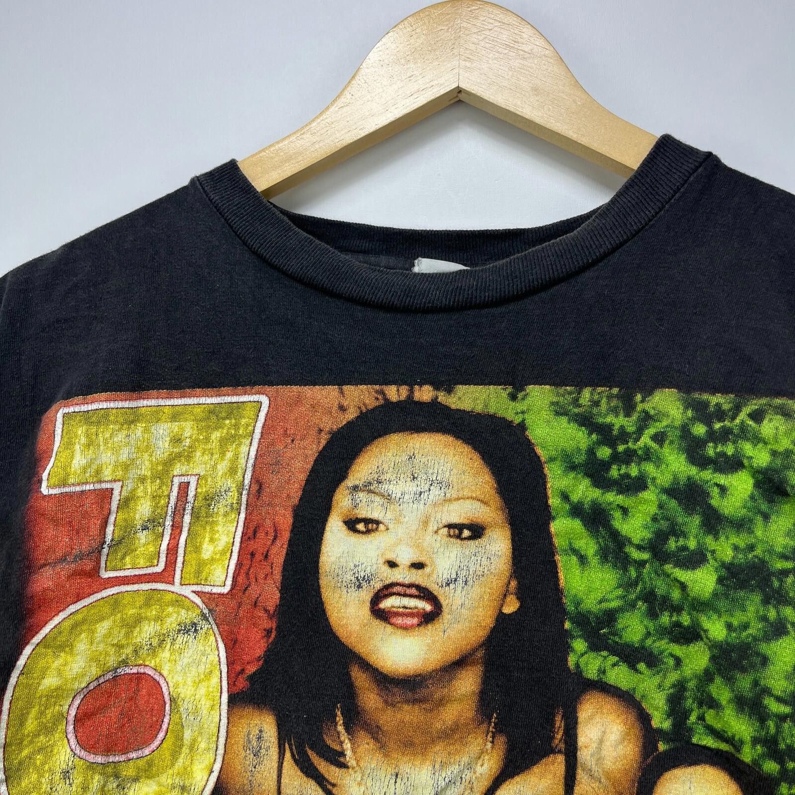 Vintage Vintage 90s Foxy Brown Rap T Shirt Bay Club XL The Firm Nas Size US XL / EU 56 / 4 - 6 Thumbnail