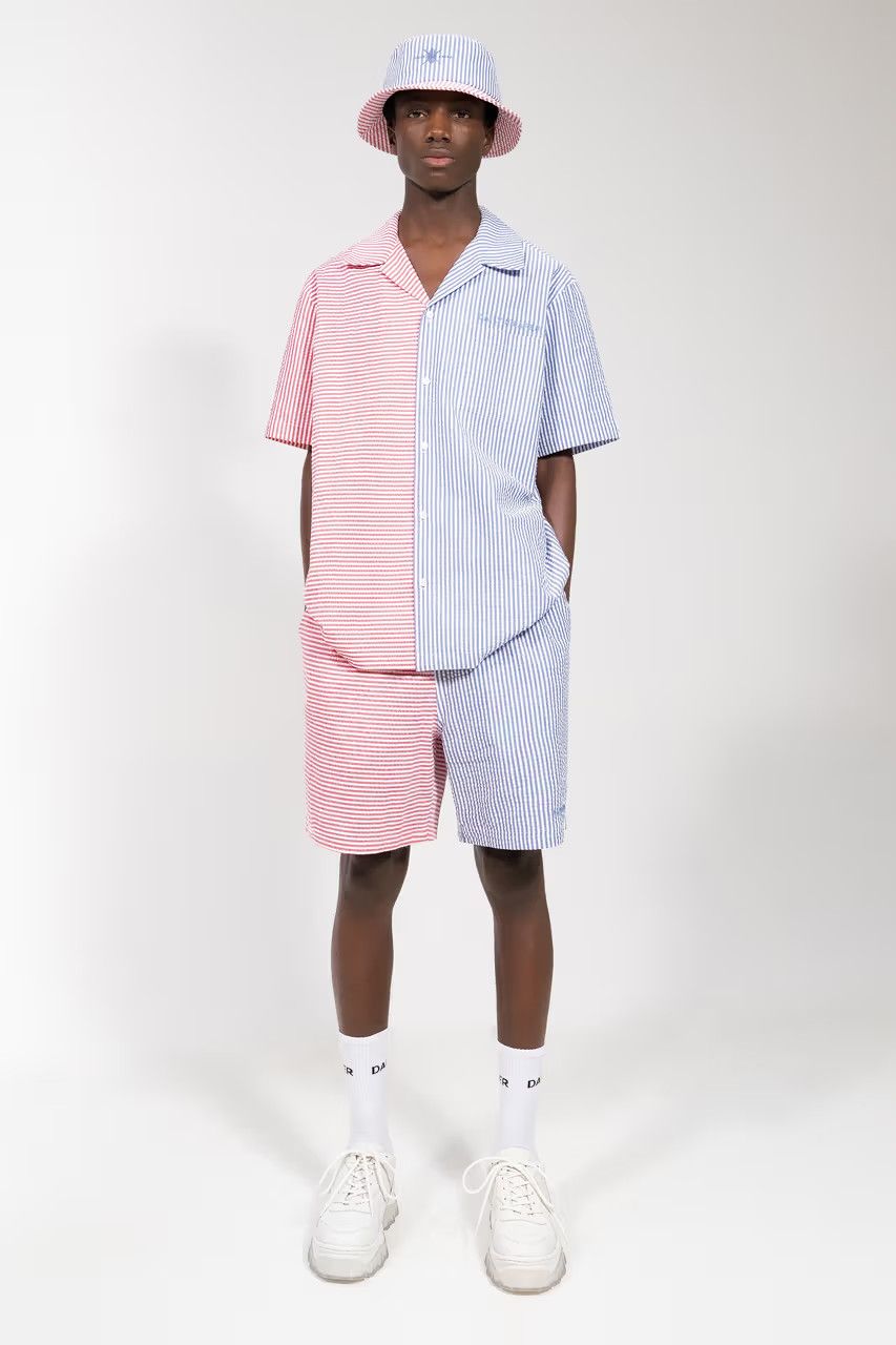 Daily Paper Daily Paper red and blue ss shirt Size US L / EU 52-54 / 3 - 1 Thumbnail