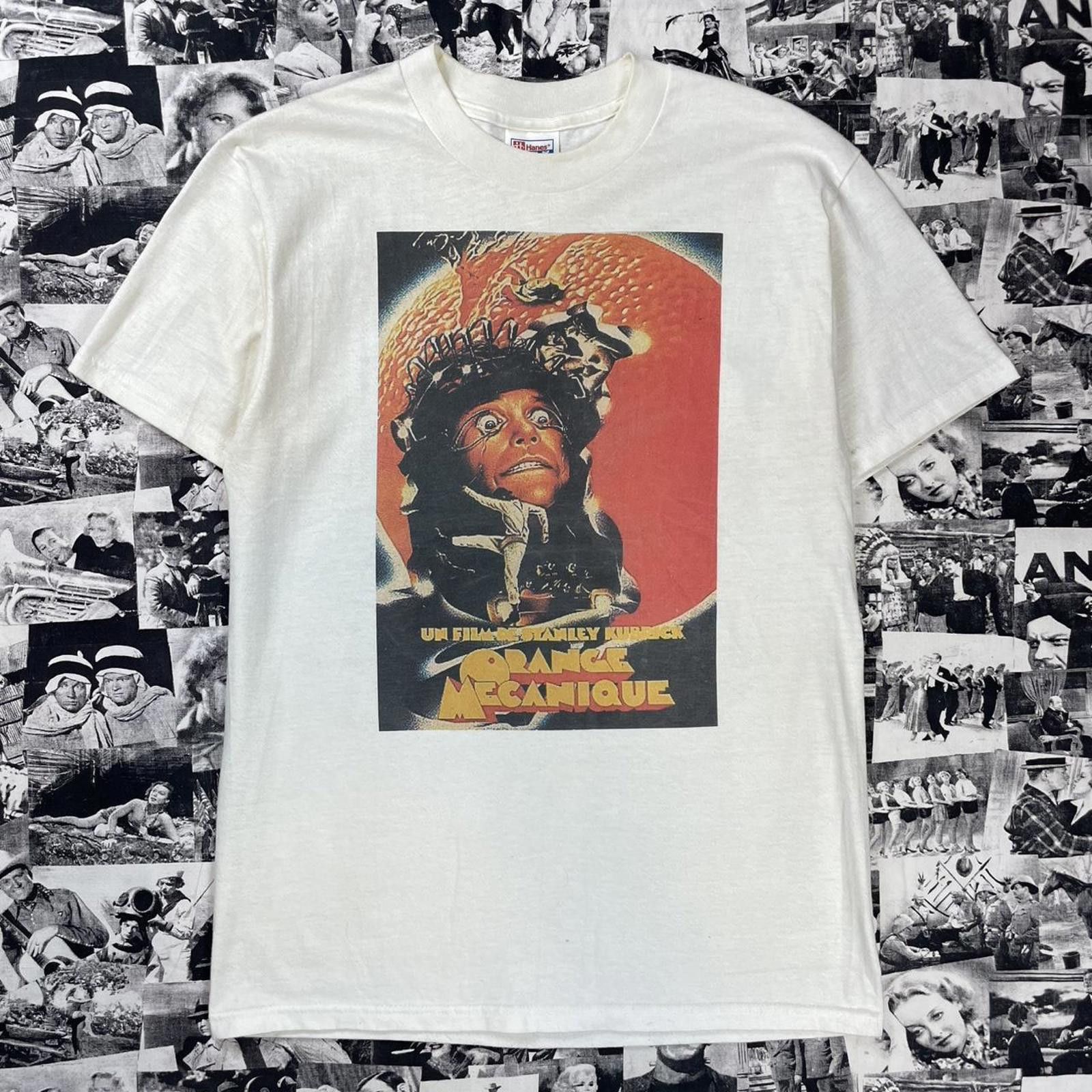 Hanes Vintage 90’s Y2K Clockwork Orange shirt Italian movie promo Size US M / EU 48-50 / 2 - 1 Thumbnail
