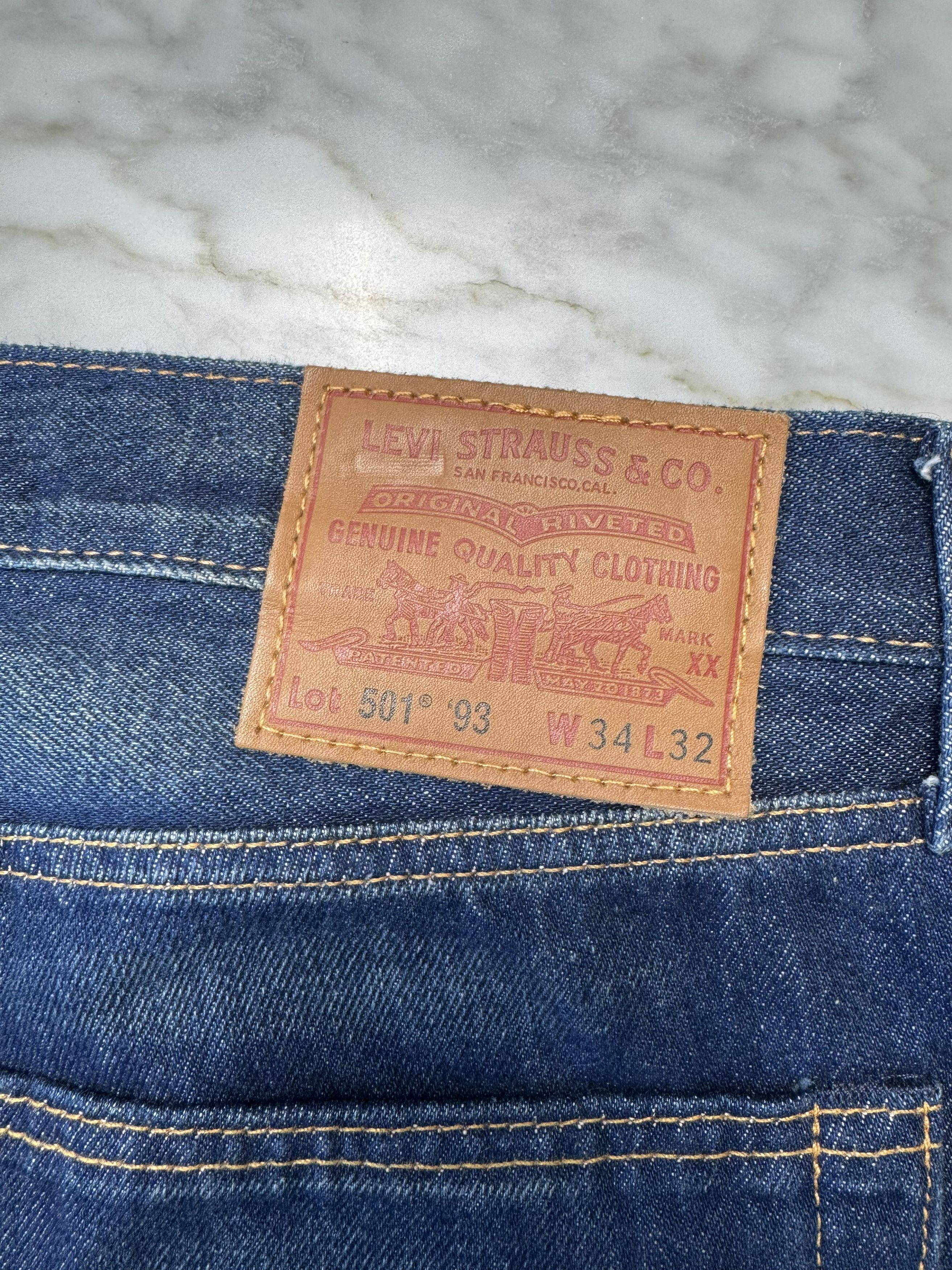 Levi's 501® '93 Straight Fit Jeans Size US 34 / EU 50 - 5 Thumbnail