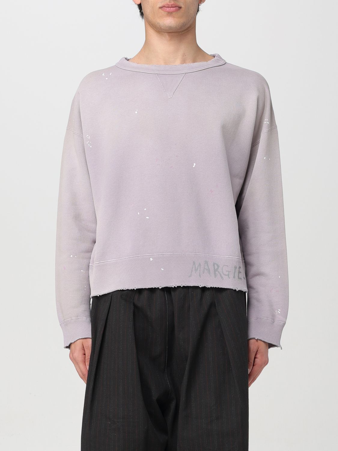 image of Maison Margiela Sweatshirt Men Lilac (Size XL)