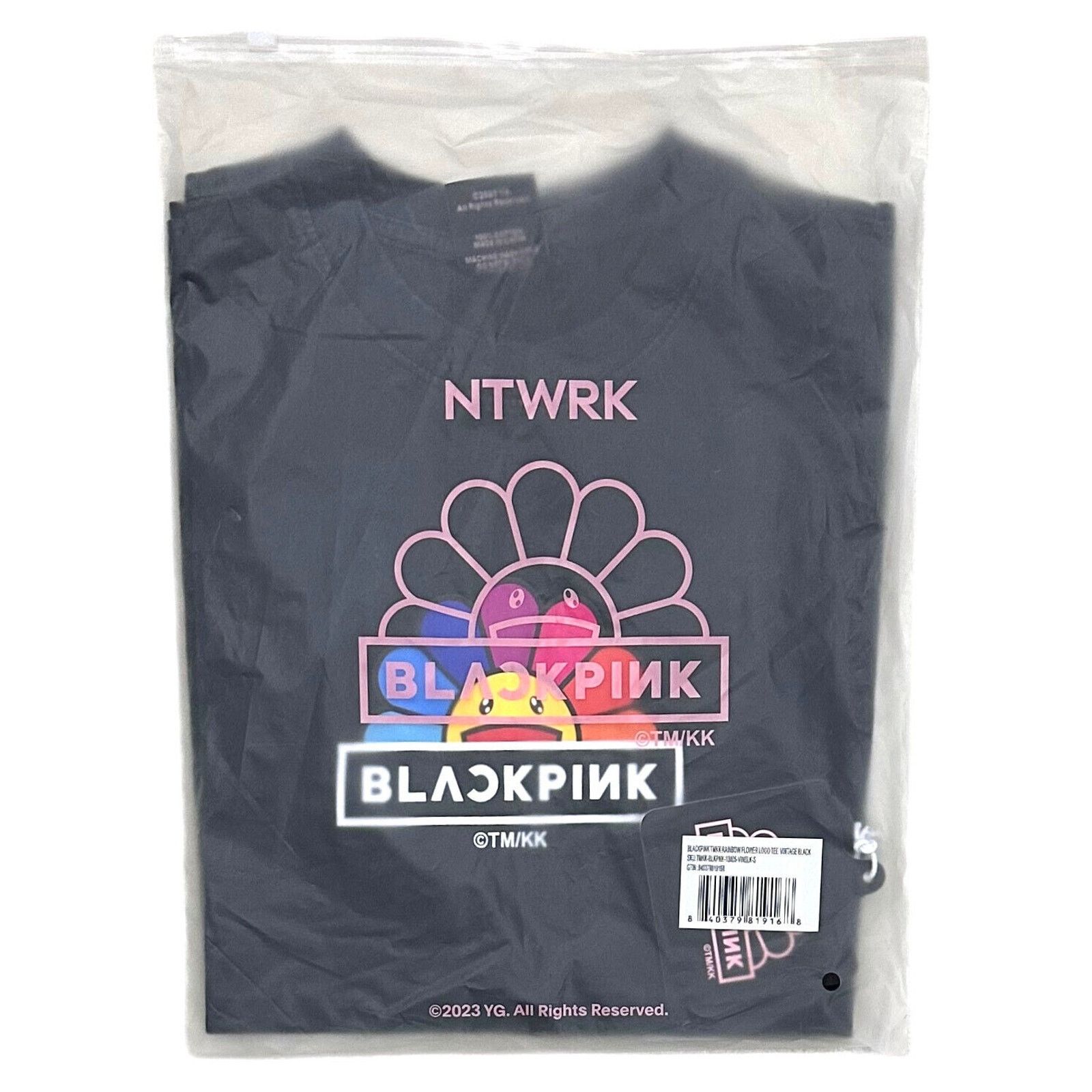 Other BLACKPINK X Takashi Murakami Rainbow Flower Logo Tee T-Shirt Size US XL / EU 56 / 4 - 4 Thumbnail