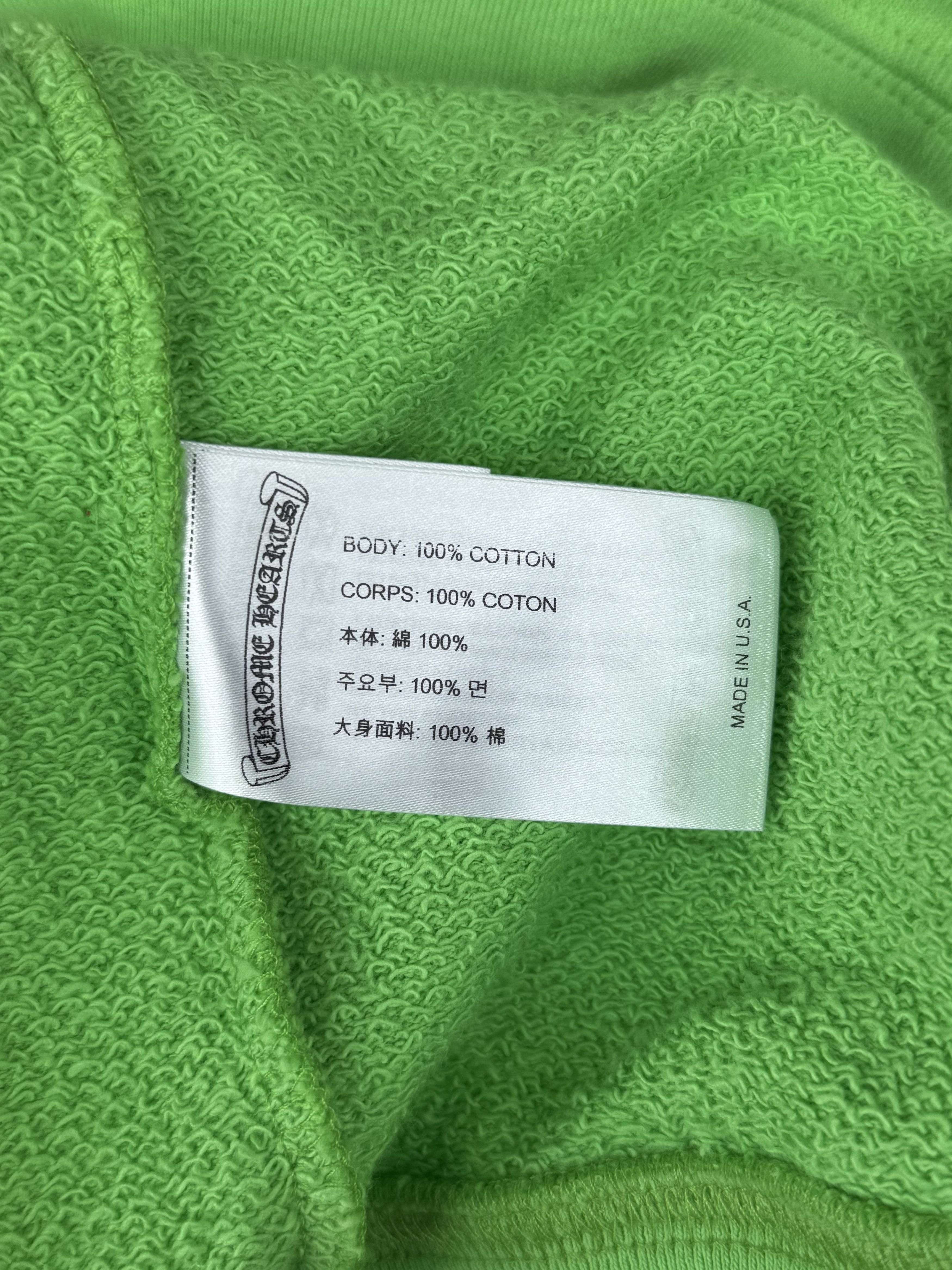 Chrome Hearts Chrome Hearts Green Sex Records Logo Hoodie Size US S / EU 44-46 / 1 - 3 Thumbnail