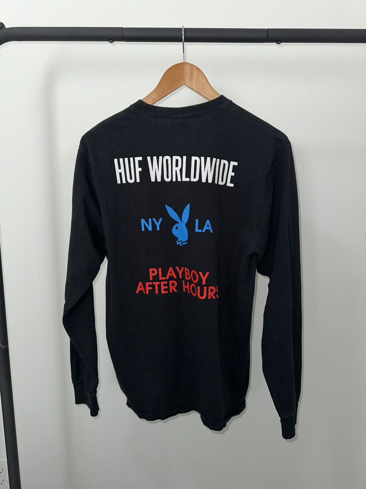 Huf Huf x Playboy bright lights graphic tee black longsleeve Size US M / EU 48-50 / 2 - 3 Thumbnail