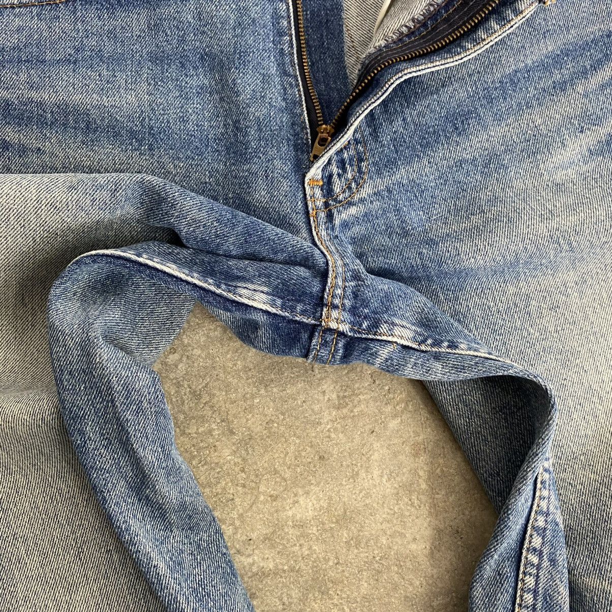 Levi's Insane Faded! Vintage 90’s Levis 510 Faded Blue Jeans USA Size US 29 - 8 Thumbnail