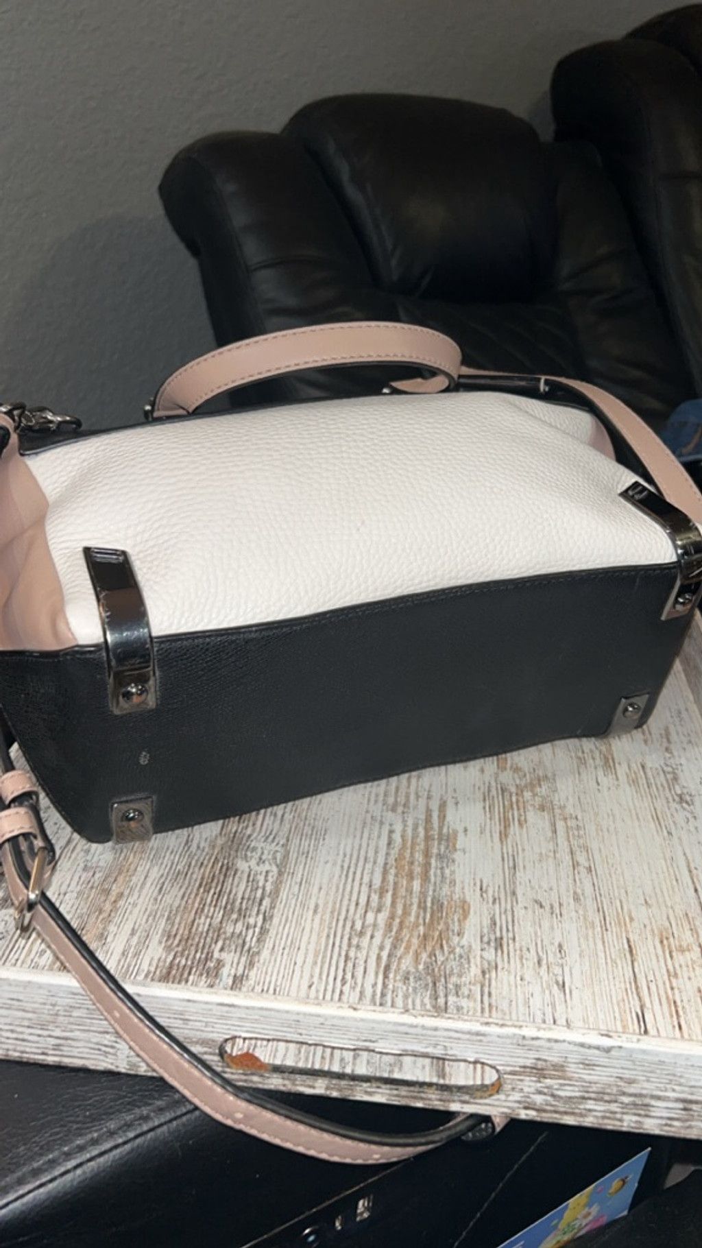 Marc Jacobs Women's Marc Jacobs Satchel One Size Black Beige Size ONE SIZE - 3 Thumbnail