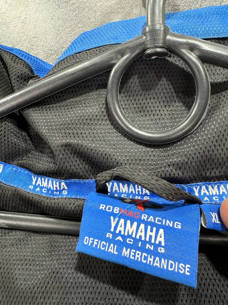Yamaha Yamaha Rob Mac Racing R1 Mens Full Zip Jacket Blue Nylon Size US XL / EU 56 / 4 - 20 Thumbnail