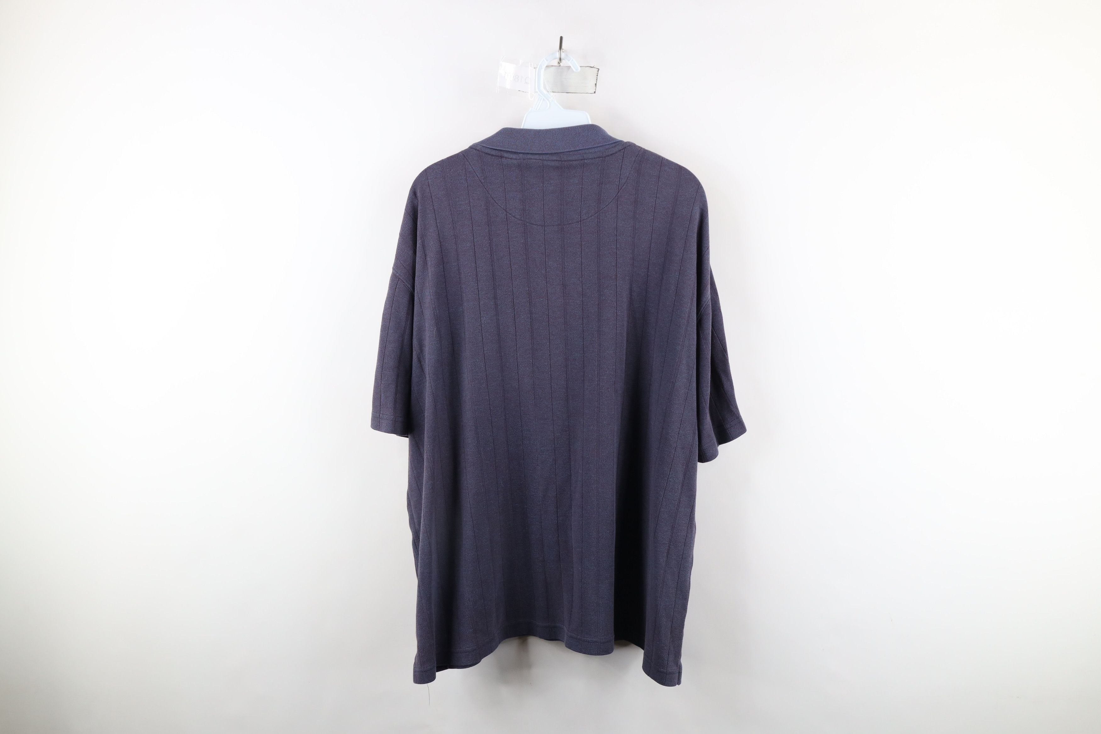 Vintage Vintage 90s Streetwear Knit Boxy Fit Collared Polo Shirt Size US XL / EU 56 / 4 - 8 Thumbnail
