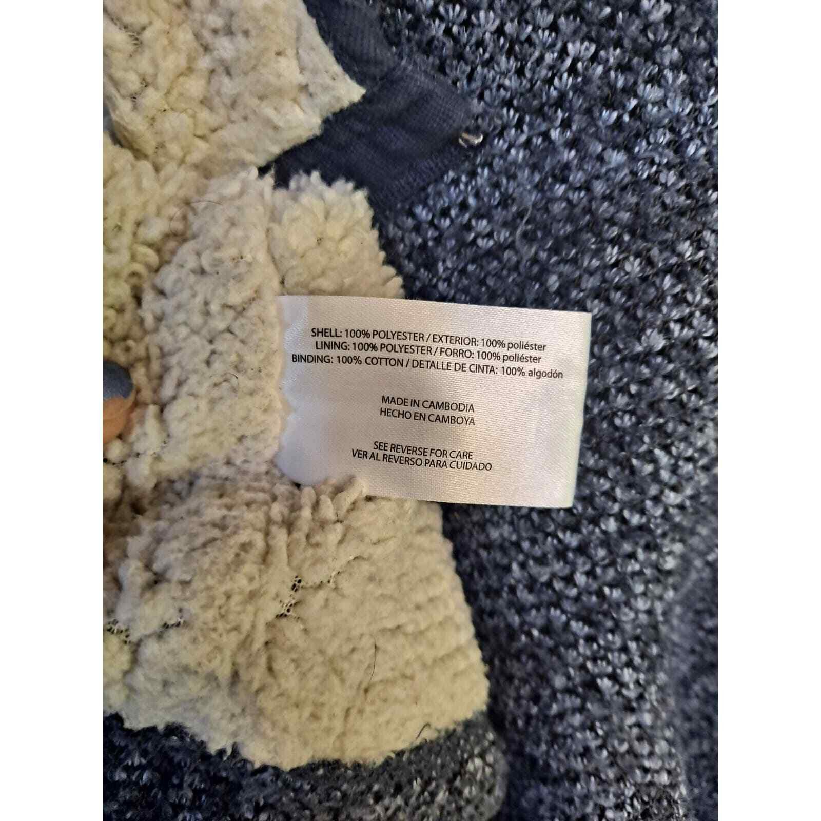 Orvis Orvis 1/4 Zip Gray Marled Sherpa Lined Sweater Size XL Size US XL / EU 56 / 4 - 6 Thumbnail