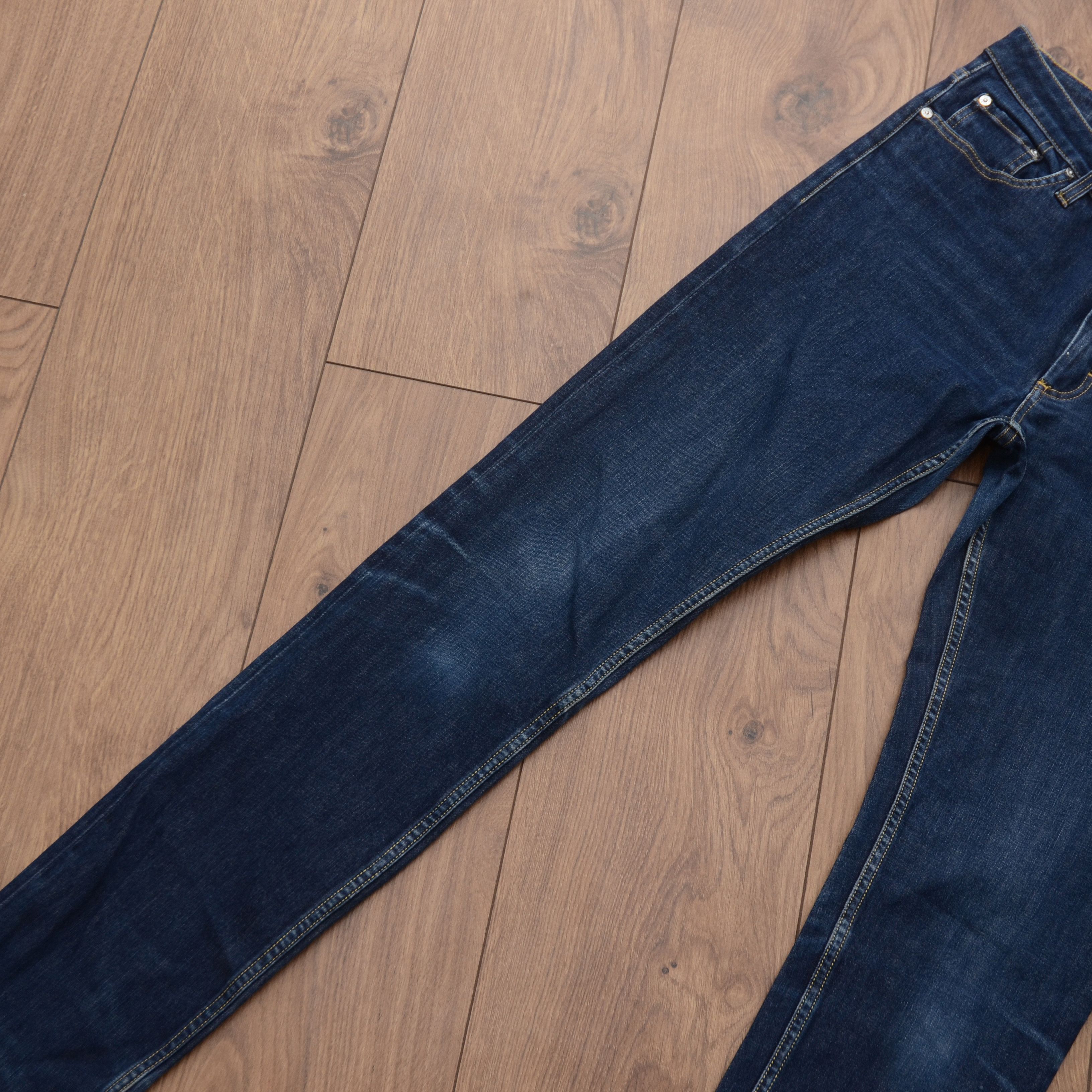 Acne Studios Acne Studios Flex S Wet Blue Denim Jeans 31x34 Stretch Size 31" - 11 Thumbnail
