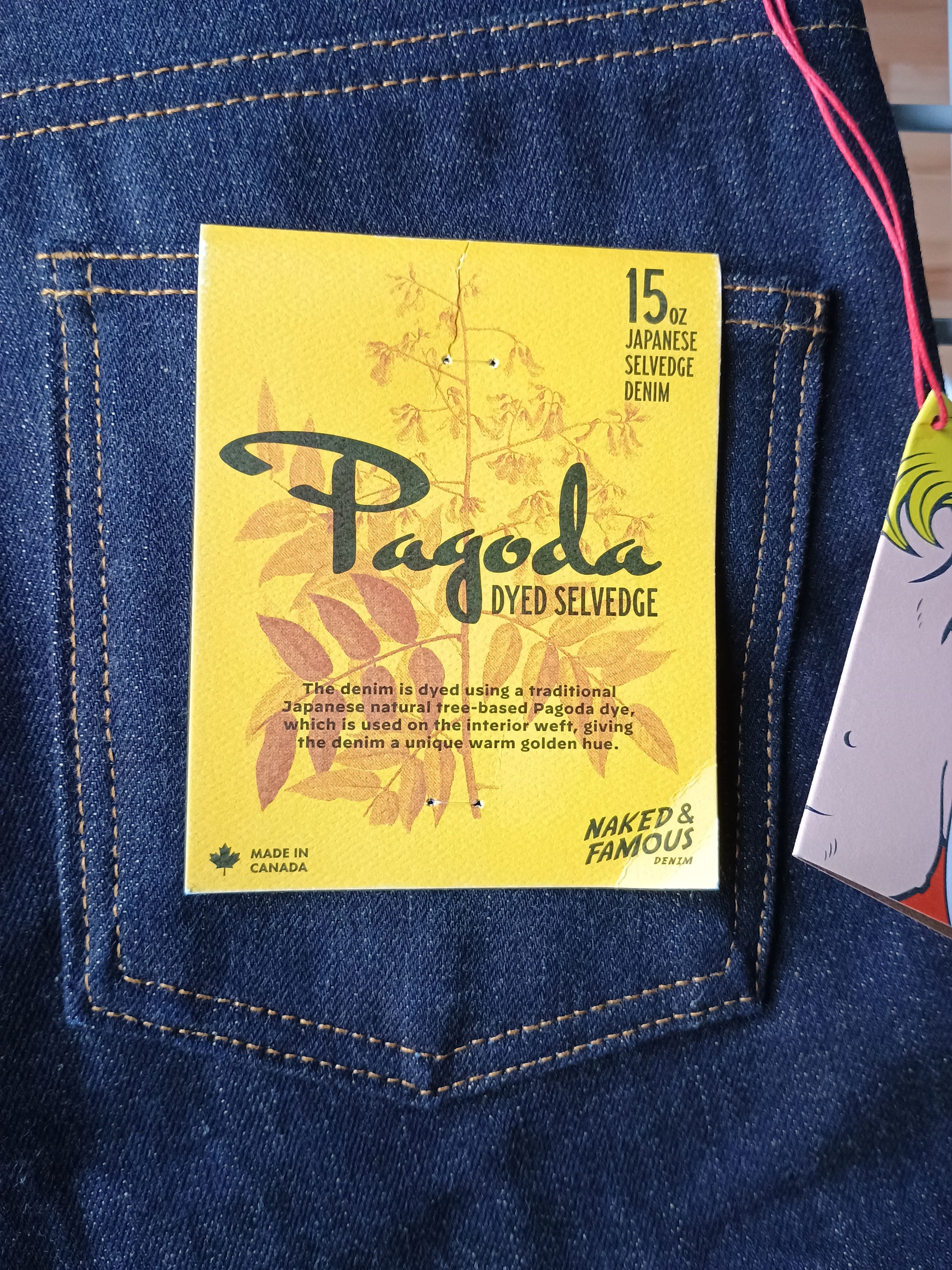 Naked & Famous Super Guy - Pagoda Dyed Selvedge Size US 31 - 6 Thumbnail
