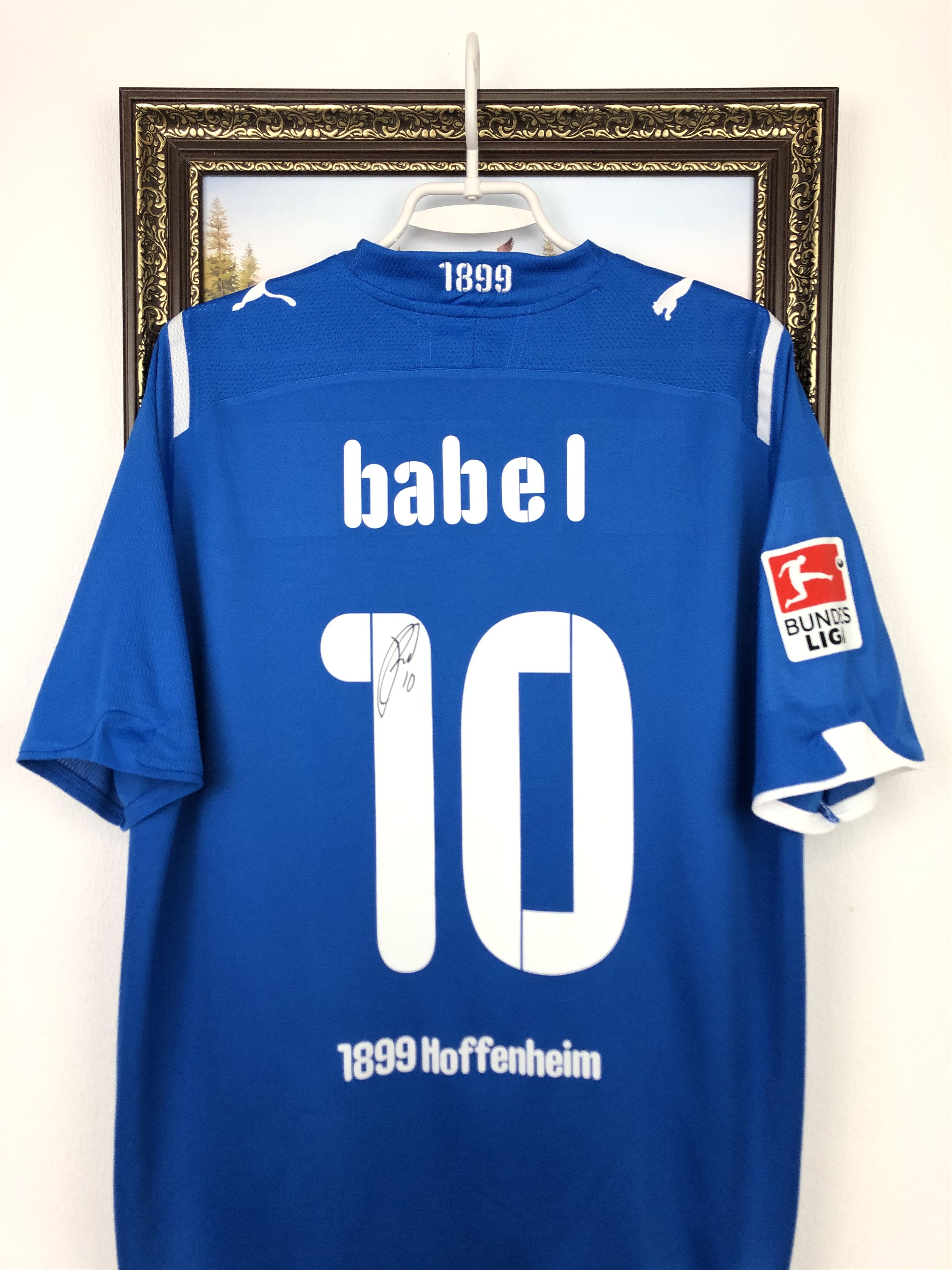 Other Hoffenheim football shirt 2009 Soccer Babel Jersey Signed Size US XL / EU 56 / 4 - 2 Thumbnail