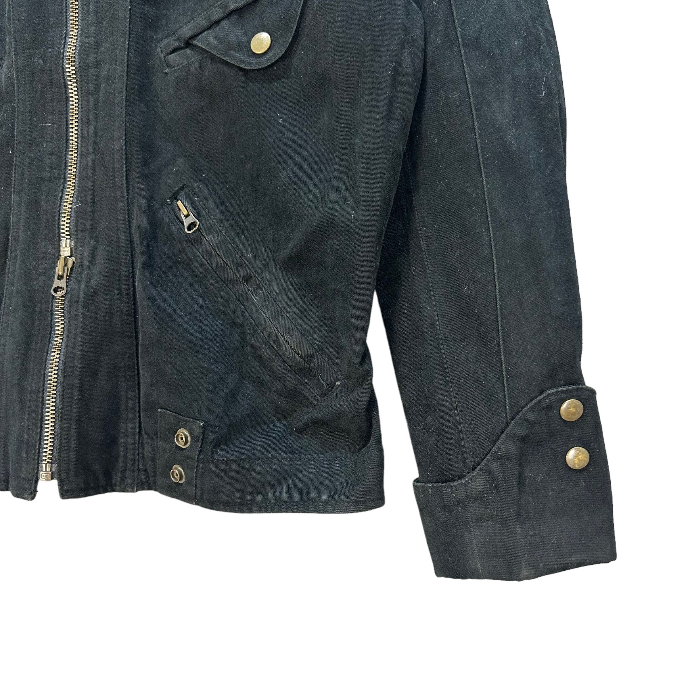 Hysteric Glamour KINKY JEANS HYSTERIC GLAMOUR M.C BIG LOGO JACKET #8446-009 Size US M / EU 48-50 / 2 - 9 Thumbnail