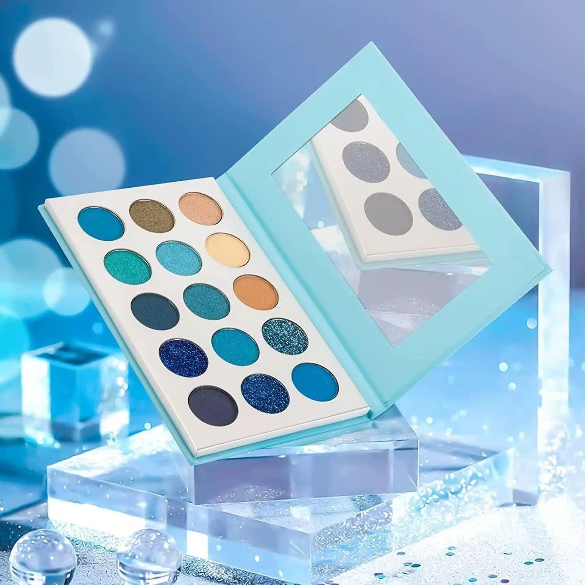 Other 15 Colors Eyeshadow Palette High Pigmented Cheap Nude Vegan Size ONE SIZE - 2 Thumbnail