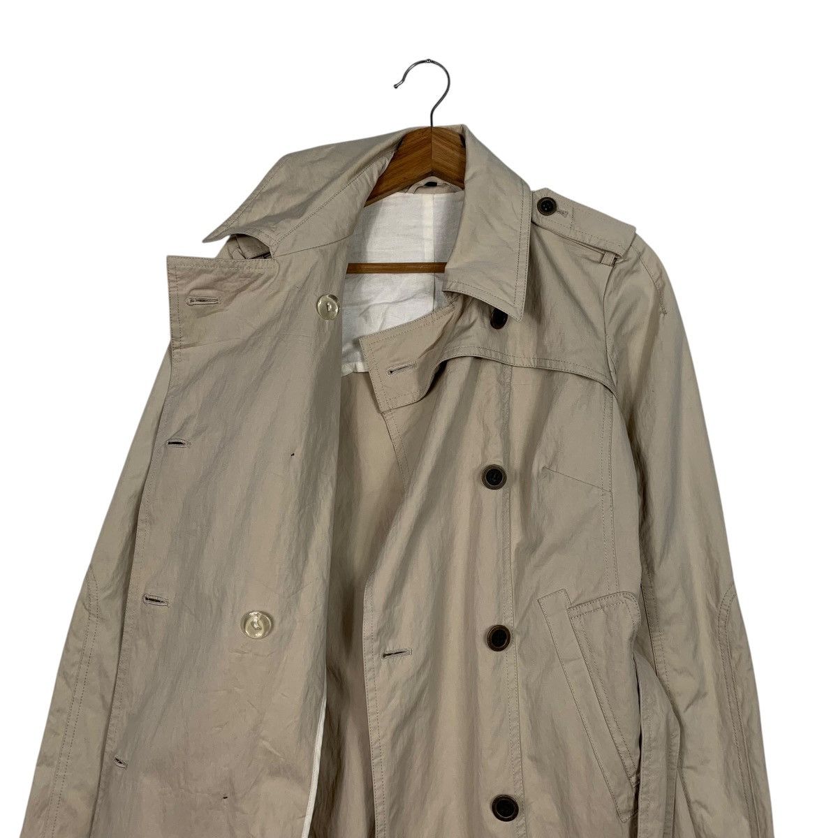 French Connection French Connection Double Breasted Trench Coat Size M / US 6-8 / IT 42-44 - 11 Thumbnail