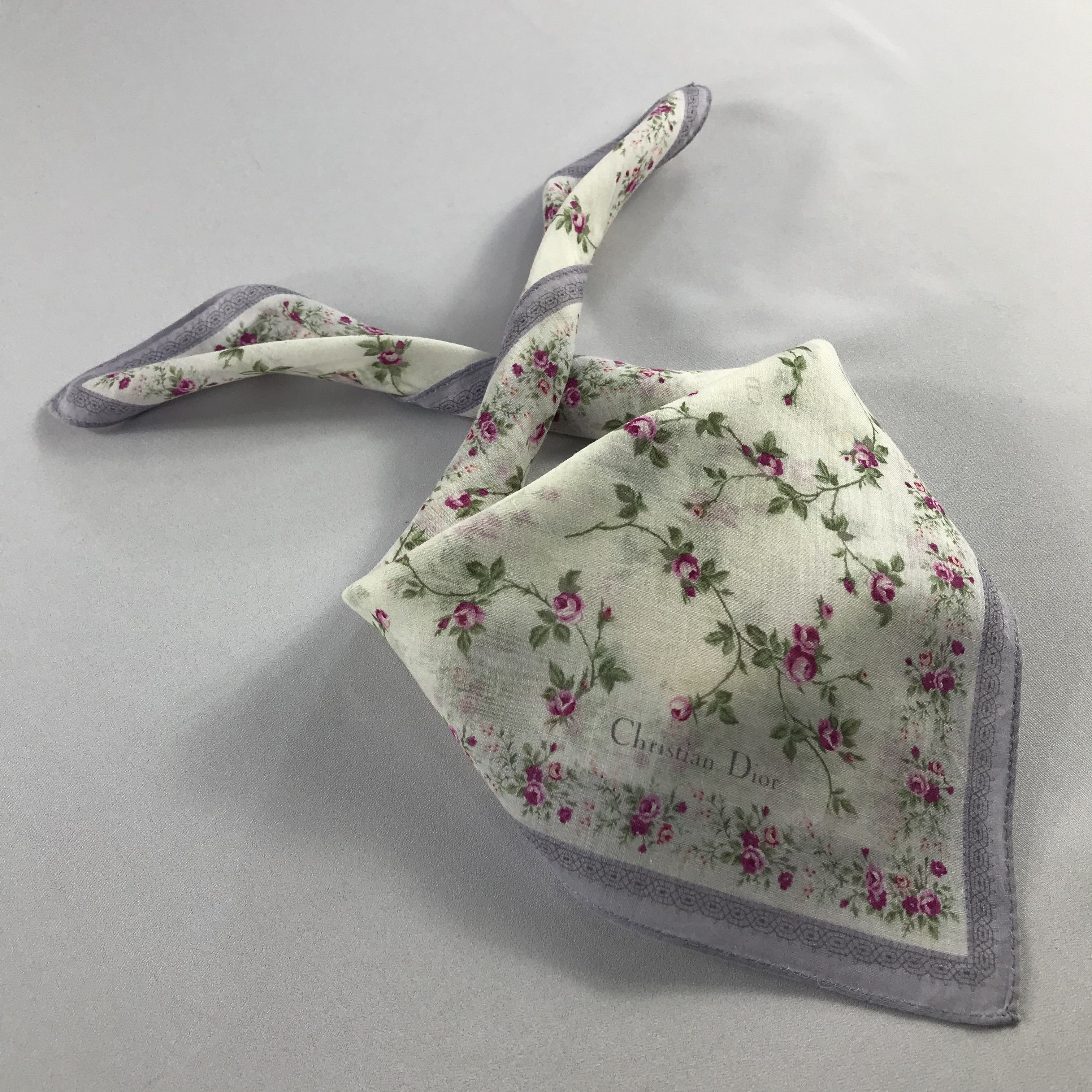 Christian Dior Monsieur ChrisTIAN DIOr Handkerchief / Bandana / Neckerchief C633 Size ONE SIZE - 2 Thumbnail