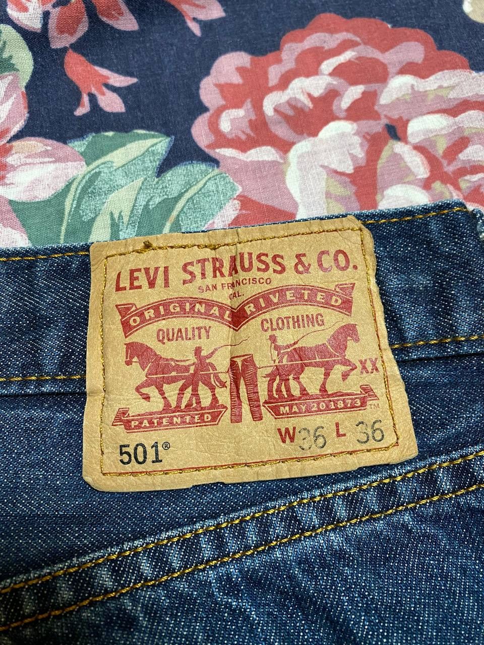 Levi's Levi's 501 Denim Jeans Size 36" / US 14 / IT 50 - 2 Thumbnail