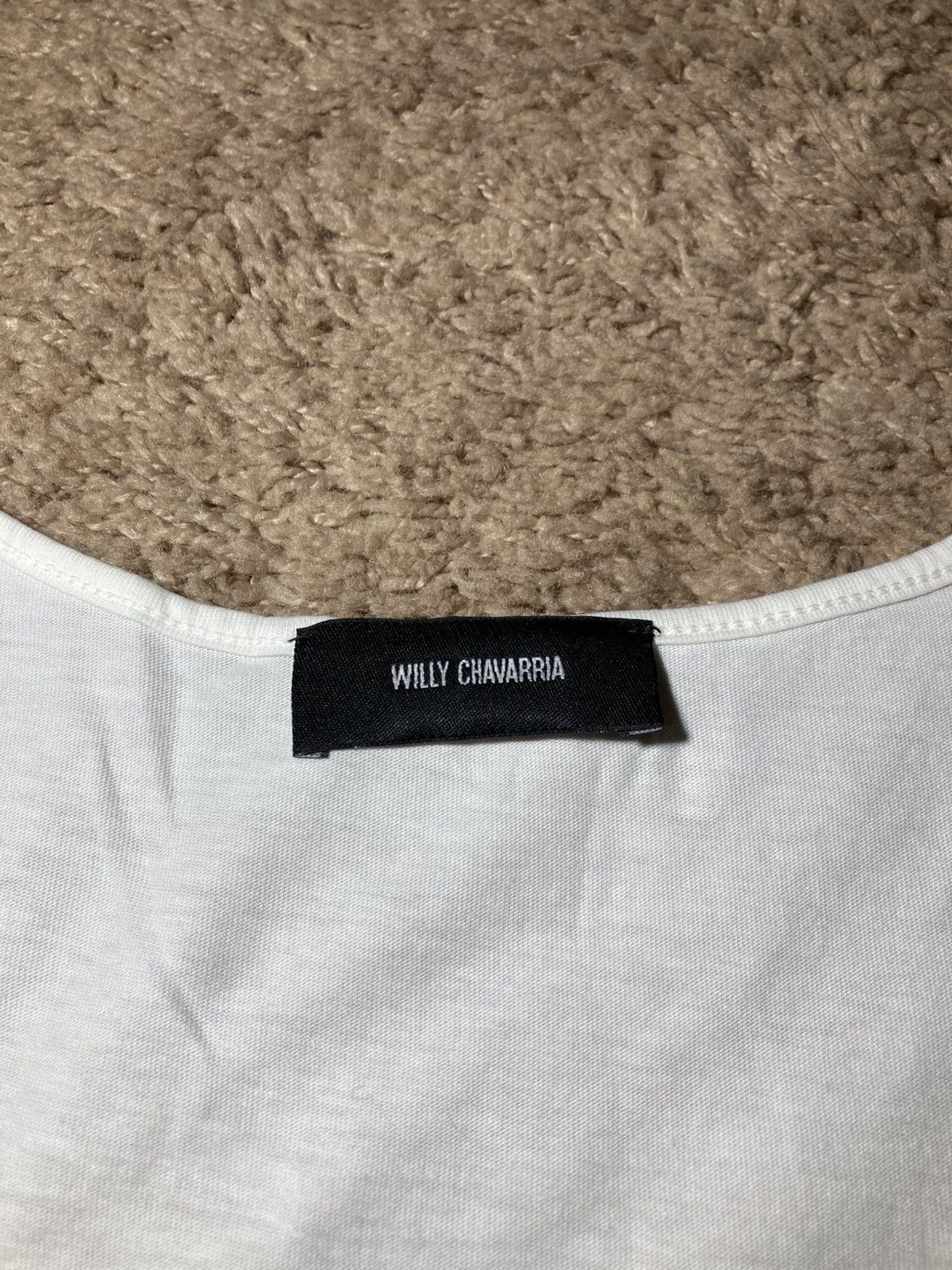 Willy Chavarria New SS25 Willy Chavarria Love Giver Easy Tank Top America 90 Size US XL / EU 56 / 4 - 3 Thumbnail