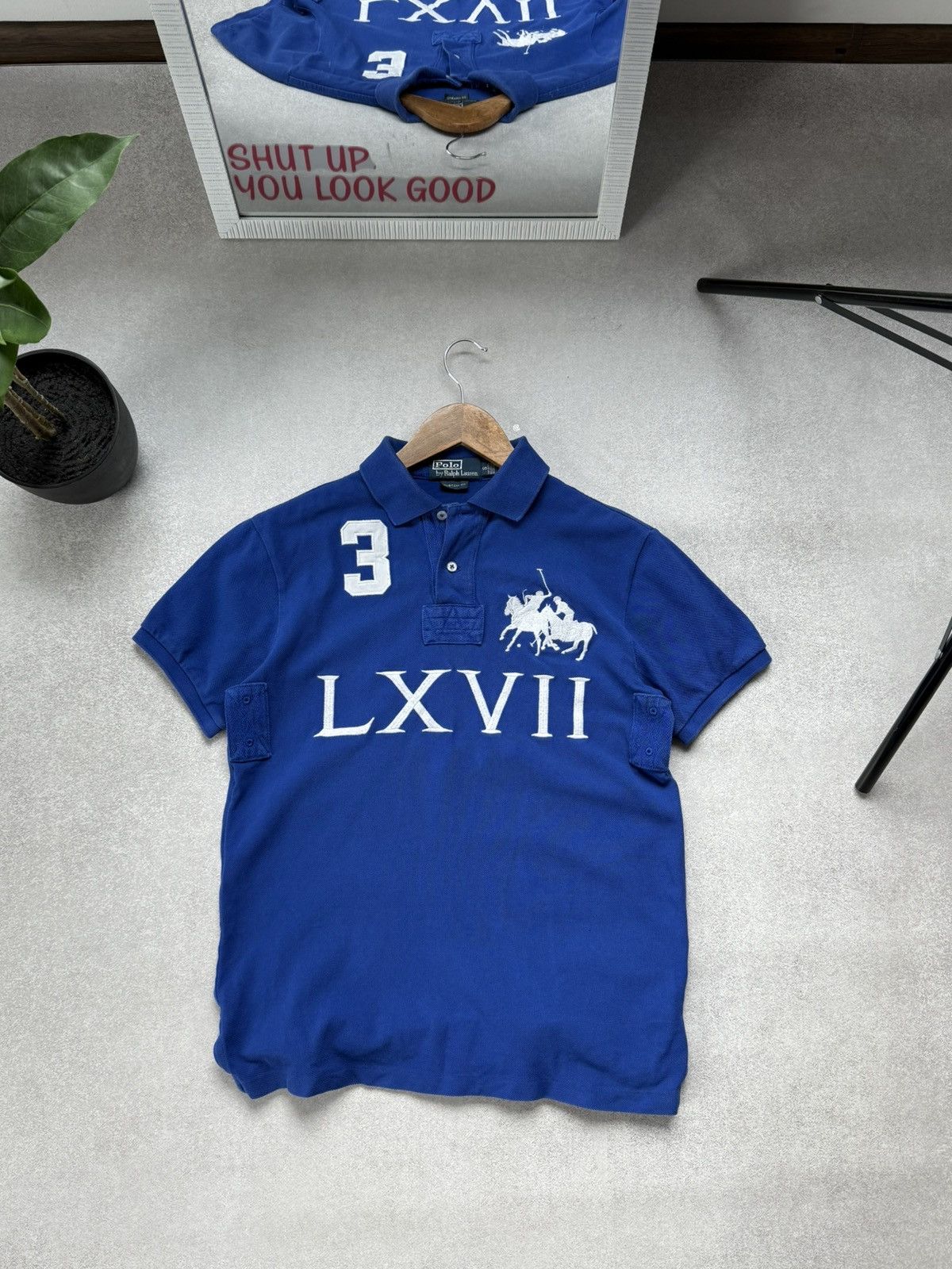 Polo Ralph Lauren Vintage Polo Ralph Lauren Polo LXVII #3 Shirt Rugby Big Pony Size US S / EU 44-46 / 1 - 1 Thumbnail