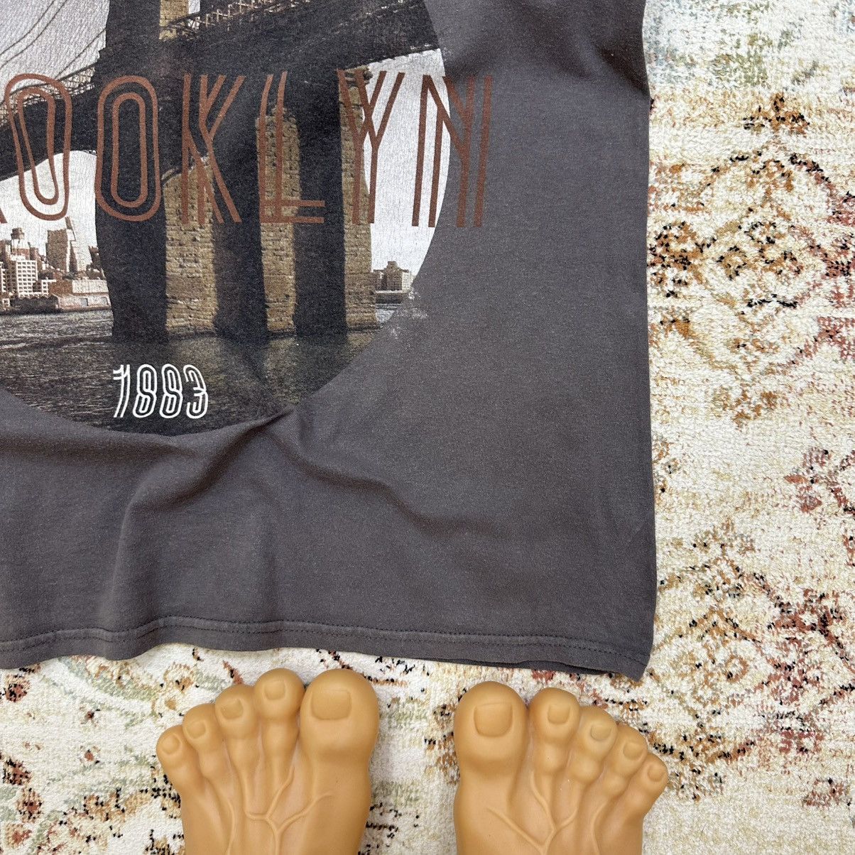 Japanese Brand × Vintage Vintage Japanese Style Brooklyn Adult” Love NY” T-shirts Size US M / EU 48-50 / 2 - 4 Thumbnail