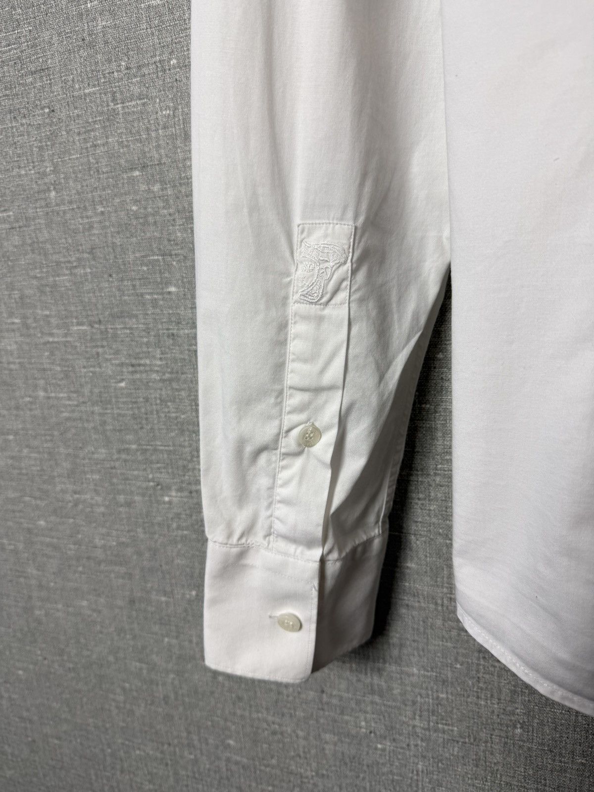 Versace Versace Collection Trend Button Shirt Medusa Cuff Embroidery Size US L / EU 52-54 / 3 - 13 Thumbnail