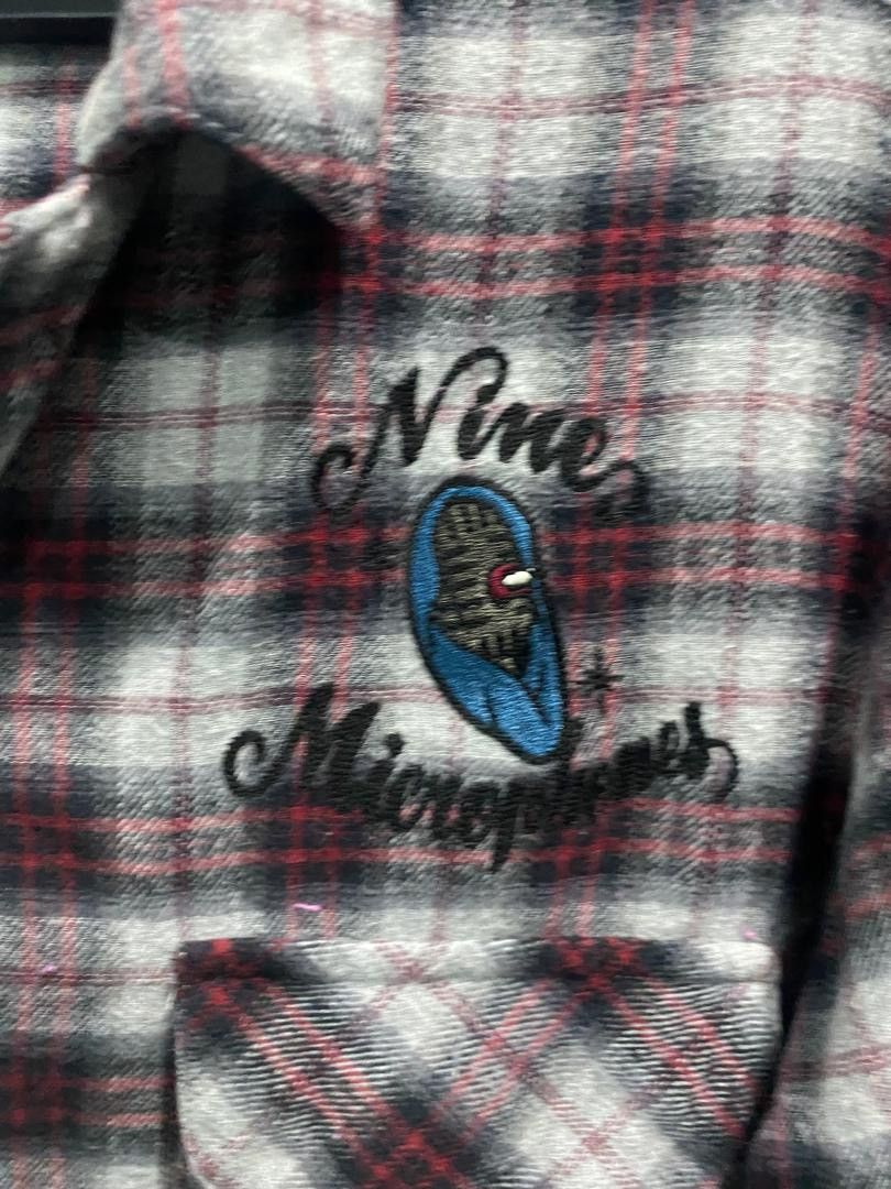 Designer × Vintage Vintage Nine Microphones Long Sleeve Shirt Size US M / EU 48-50 / 2 - 7 Thumbnail