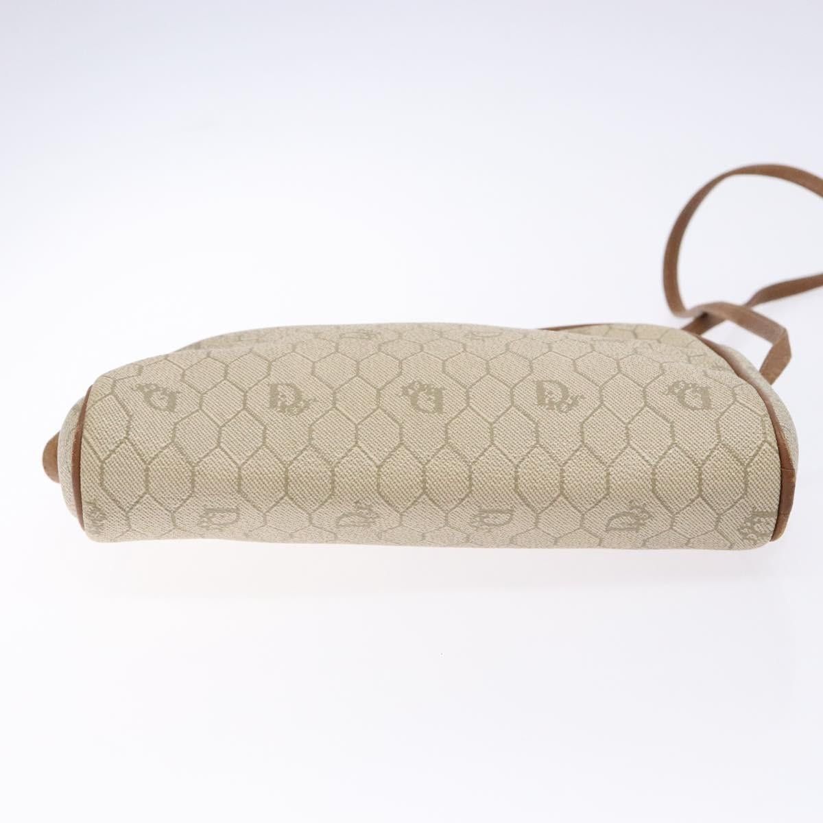Dior DIOR Honeycomb Canvas Shoulder Bag Pvc Beige Gold Size ONE SIZE - 9 Thumbnail