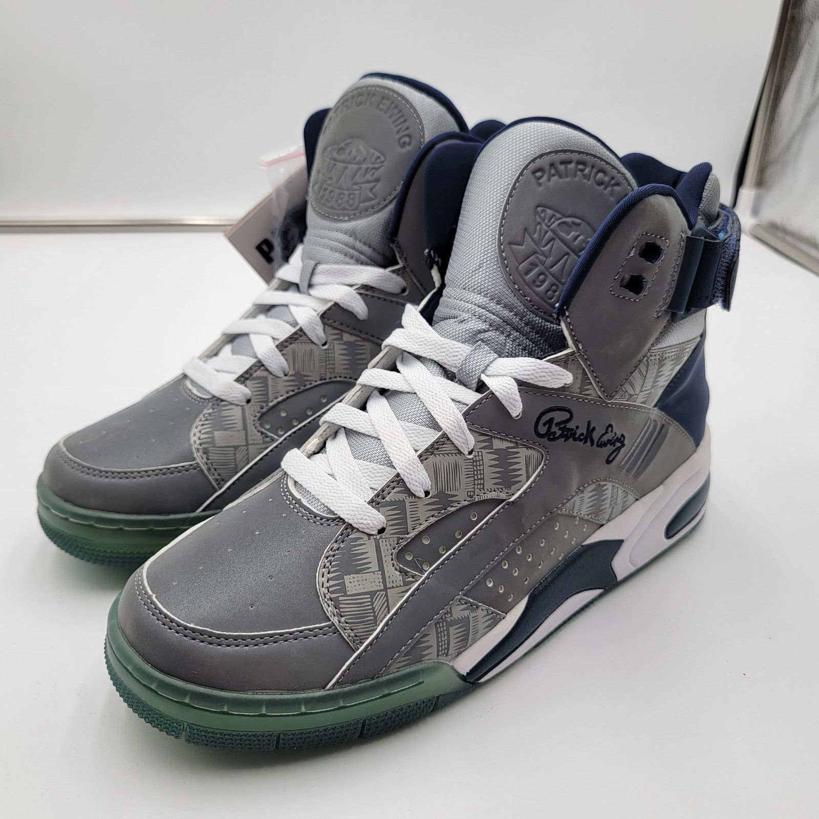 Ewing Athletics Ewing Athletics Eclipse 'Big G" Hi Top Mens Sz 10 Size US 10 / EU 43 - 1 Thumbnail