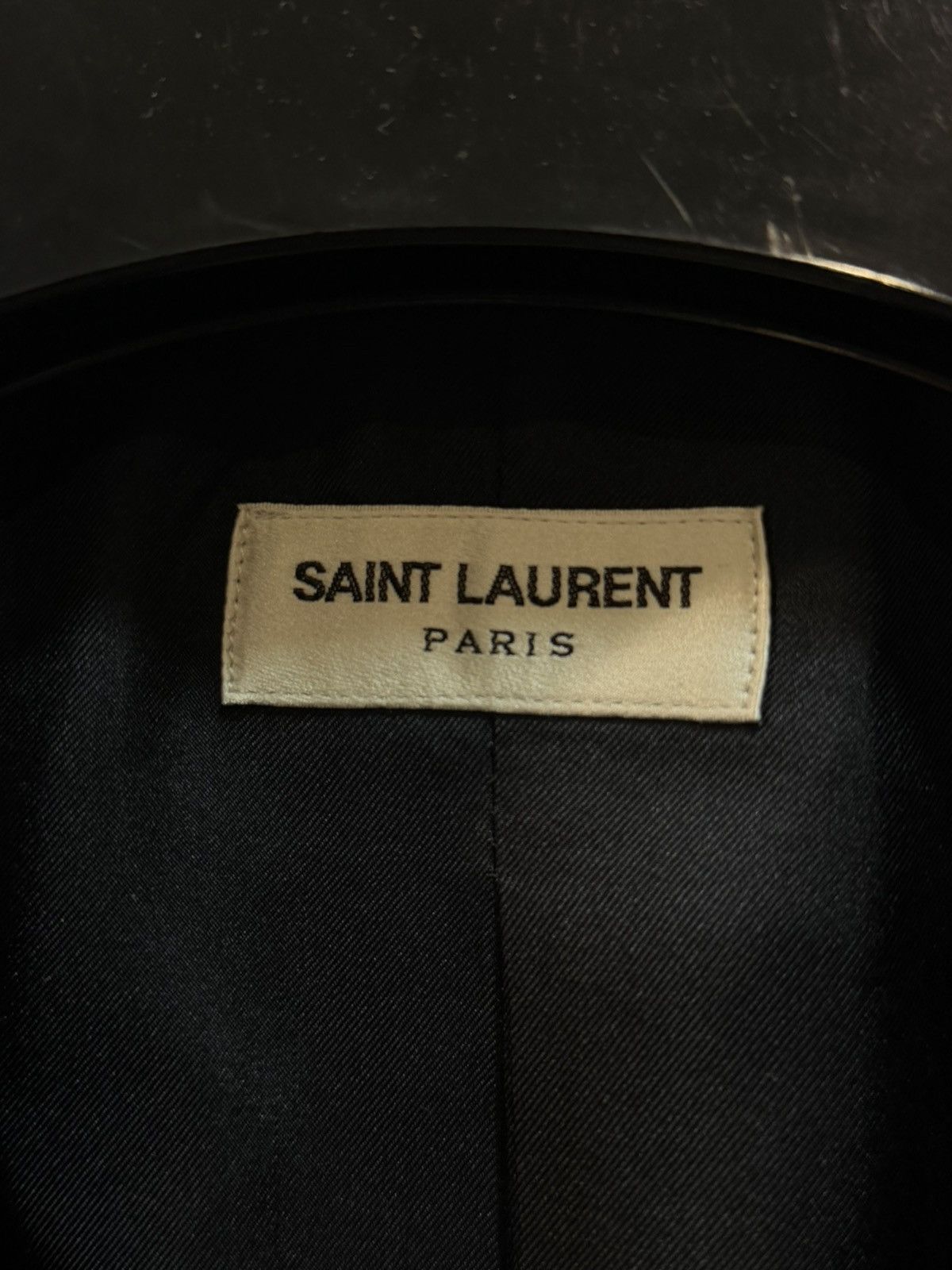 Saint Laurent Paris 2014 2 Button Blazer 52 Size 52S - 4 Thumbnail