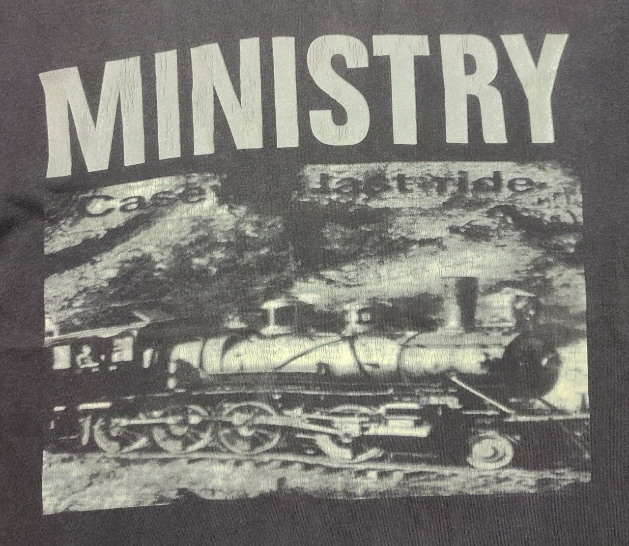 Band Tees × Vintage Vintage Ministry Size US L / EU 52-54 / 3 - 3 Thumbnail