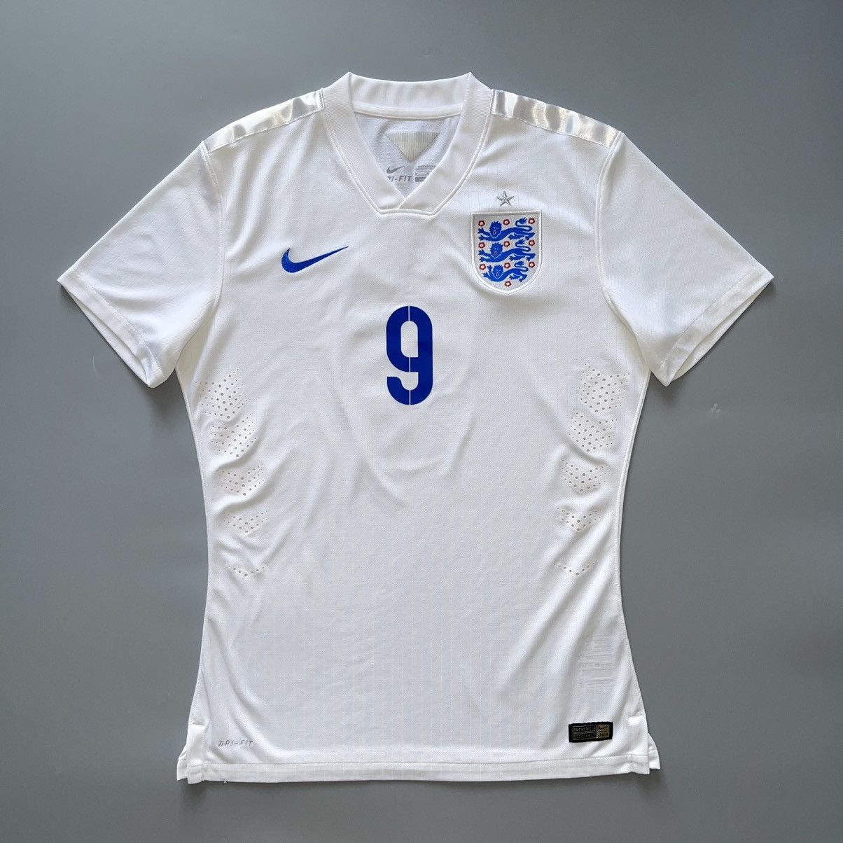 Nike × Vintage ENGLAND NIKE 2014 WORLD CUP SOCCER HOME PLAYER ISSUE JERSEY Size US M / EU 48-50 / 2 - 1 Thumbnail