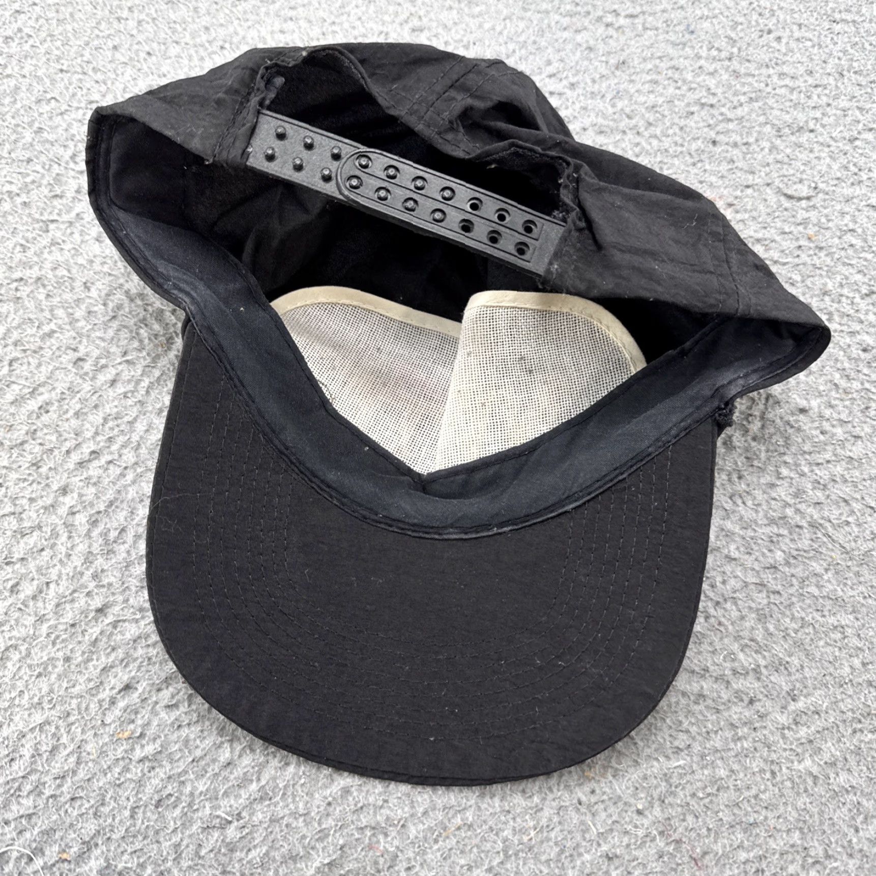 Roper VINTAGE Natural Limits Team NWTF Hat Cap Snap Back Black Embroidered Rope Mens Hunting 90s Cap Hat Men Team NWTF 90s Hunting Size ONE SIZE - 6 Thumbnail