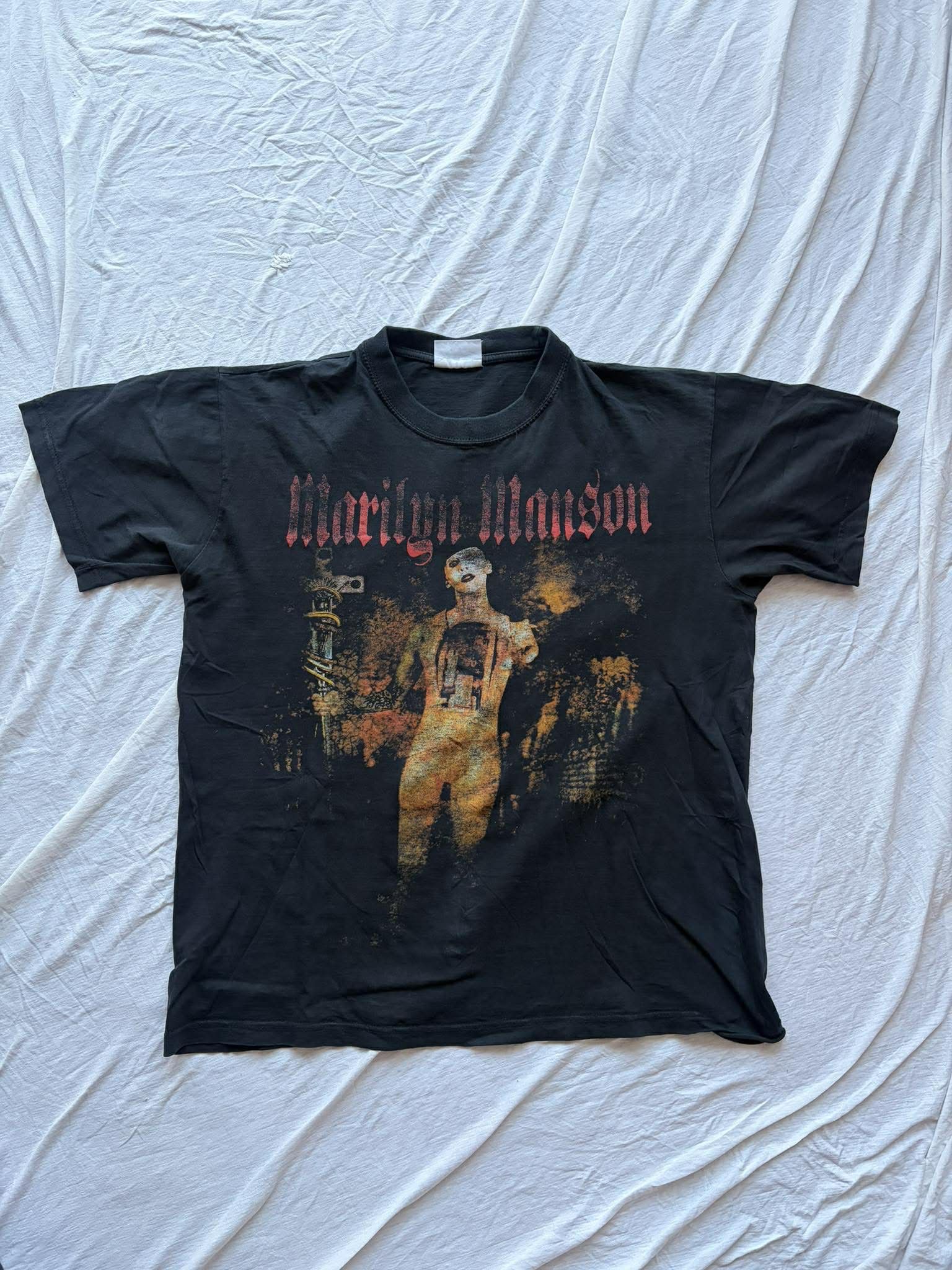 Band Tees Marilyn Manson antichrist holy wood era 90's Size US M / EU 48-50 / 2 - 1 Thumbnail