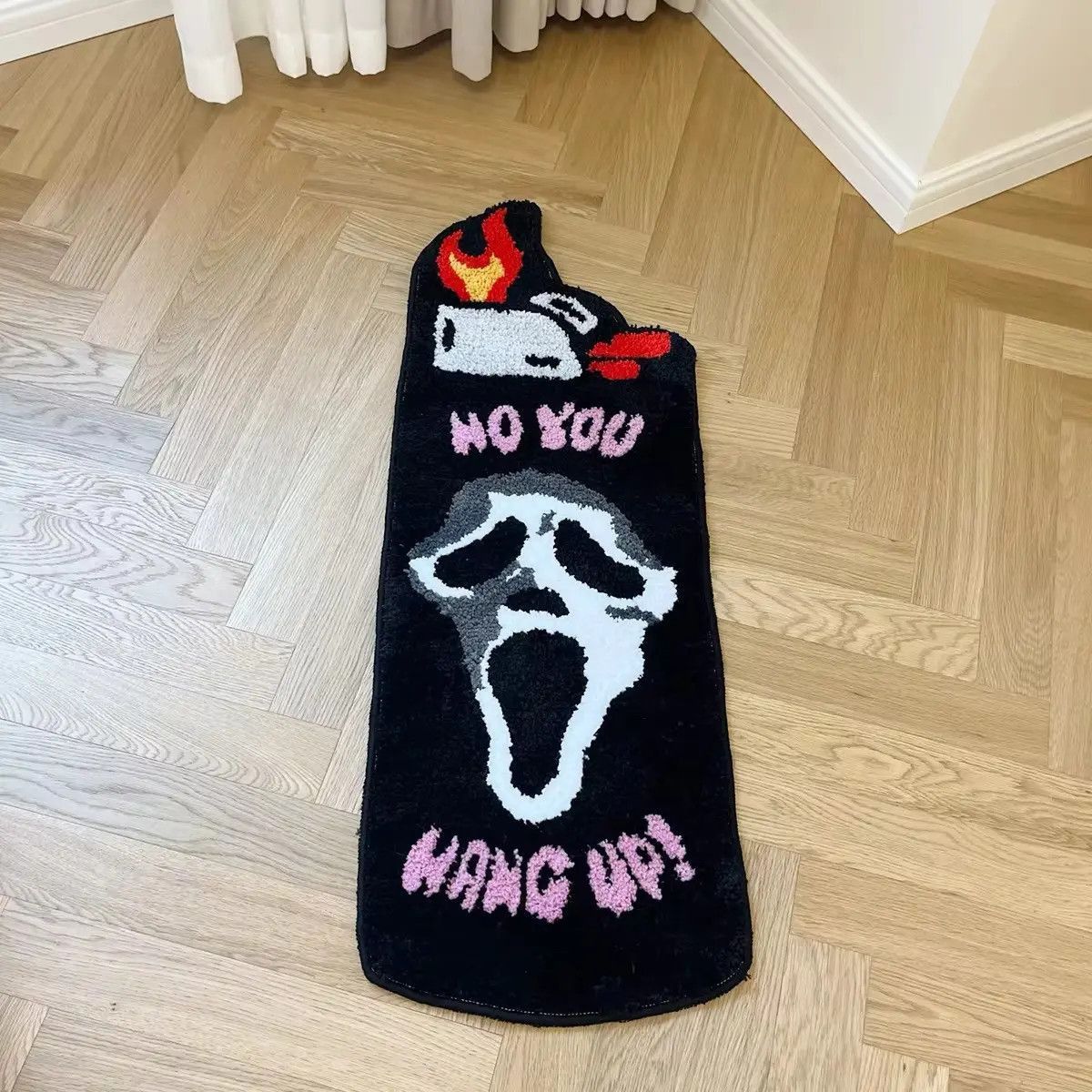 Other Black Ghost Lighter Flocking Rug Size ONE SIZE - 5 Thumbnail