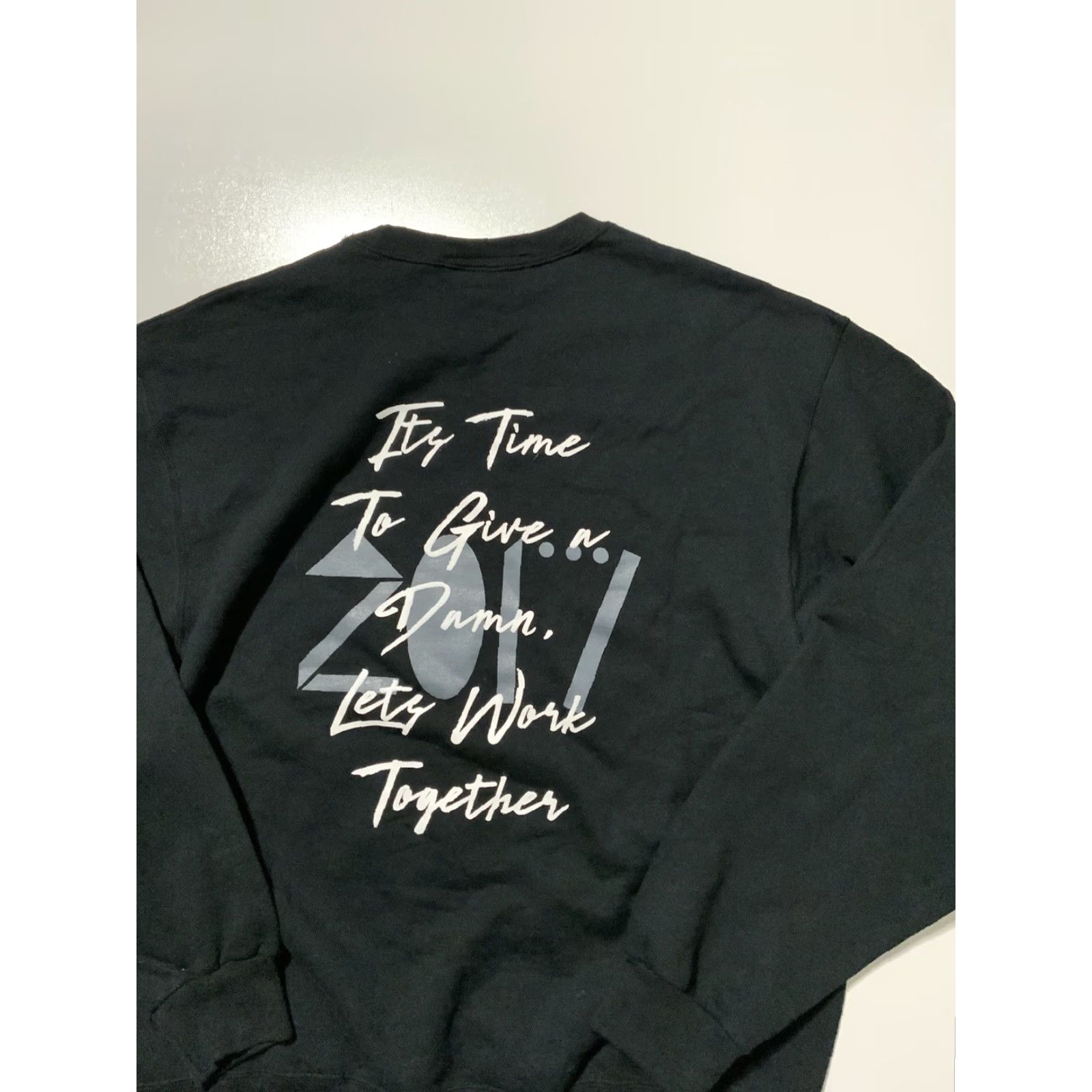 Rhythm Cloney It’s Time Black Crewneck Sweatshirt L Men Pullover 2017 Off Rhythm Nation Sz. L Black Crewneck Sweatshirt Mens Size US L / EU 52-54 / 3 - 4 Thumbnail