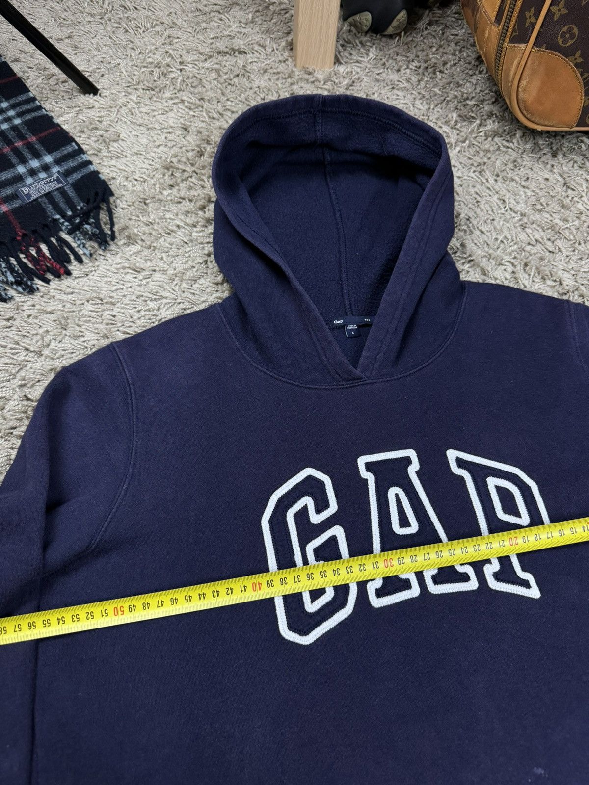Gap × Vintage Hoodie GAP y2k original streetwear skate hip-hop item Size US L / EU 52-54 / 3 - 6 Thumbnail