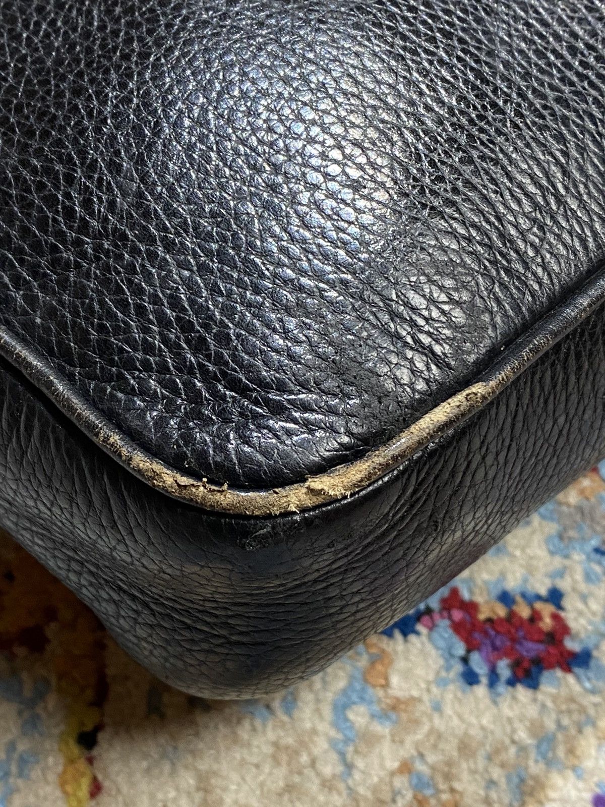 Celine × Vintage Vintage Celine Black Mini Crossbody Box Zipper Bag Size ONE SIZE - 7 Thumbnail