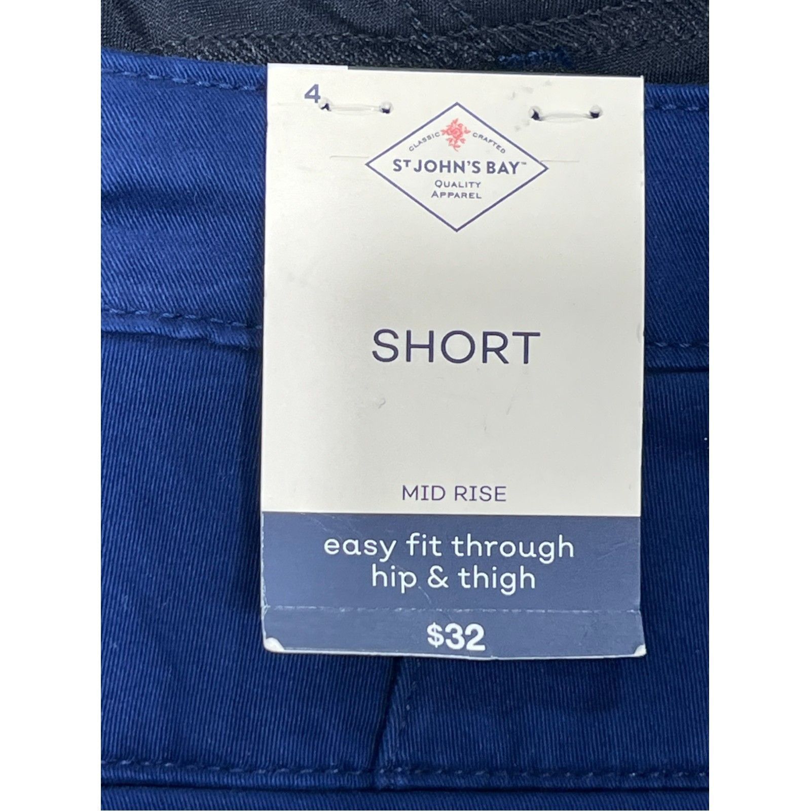 Other St.John's Bay- Women's Mid Rise Secretly Slender 7" Inseam C Size 27" / US 4 / IT 40 - 14 Thumbnail